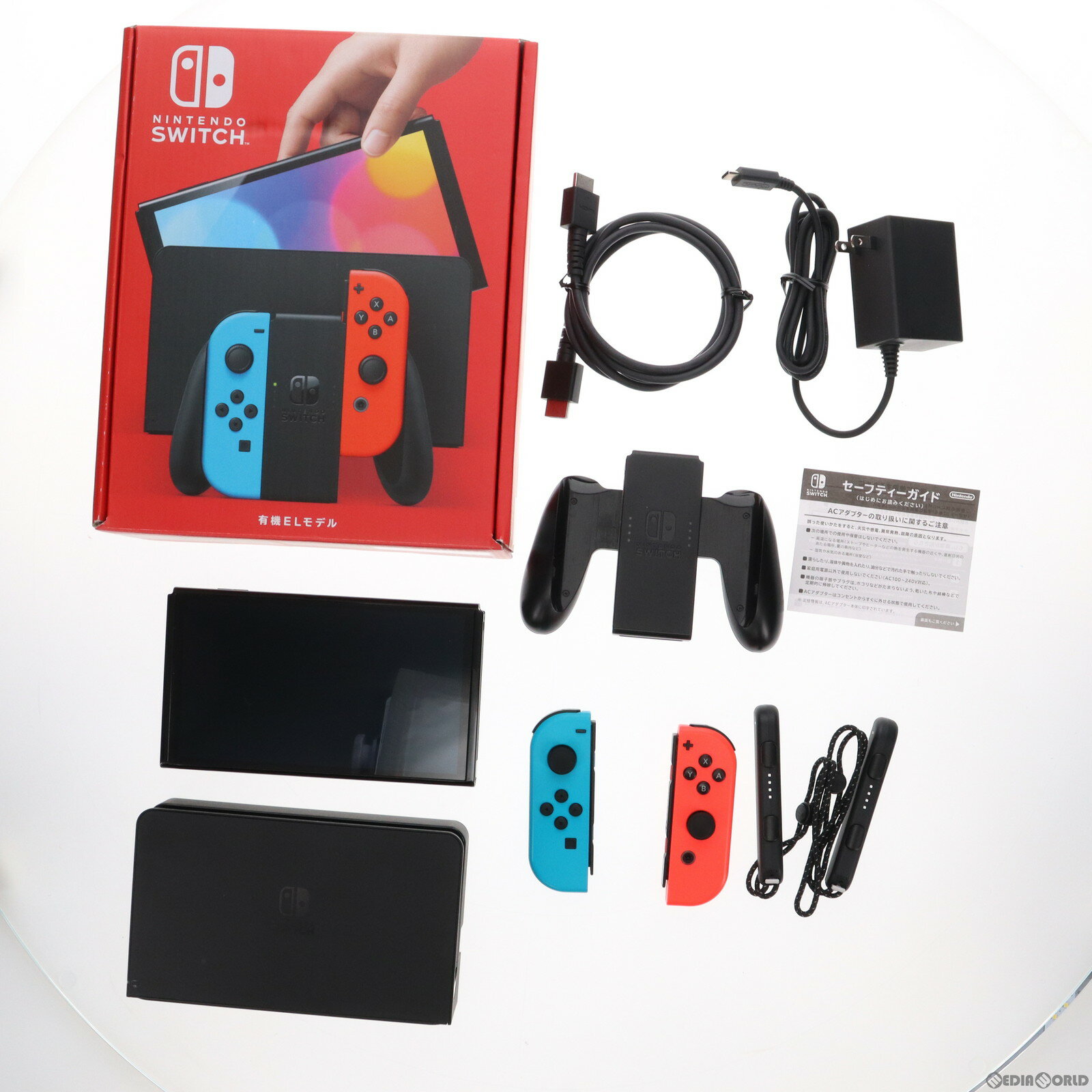 yÁz[{][Switch]Nintendo Switch(L@ELf) jeh[XCb` Joy-Con(L) lIu[/(R) lIbh(HEG-S-KABAA)(20211008)