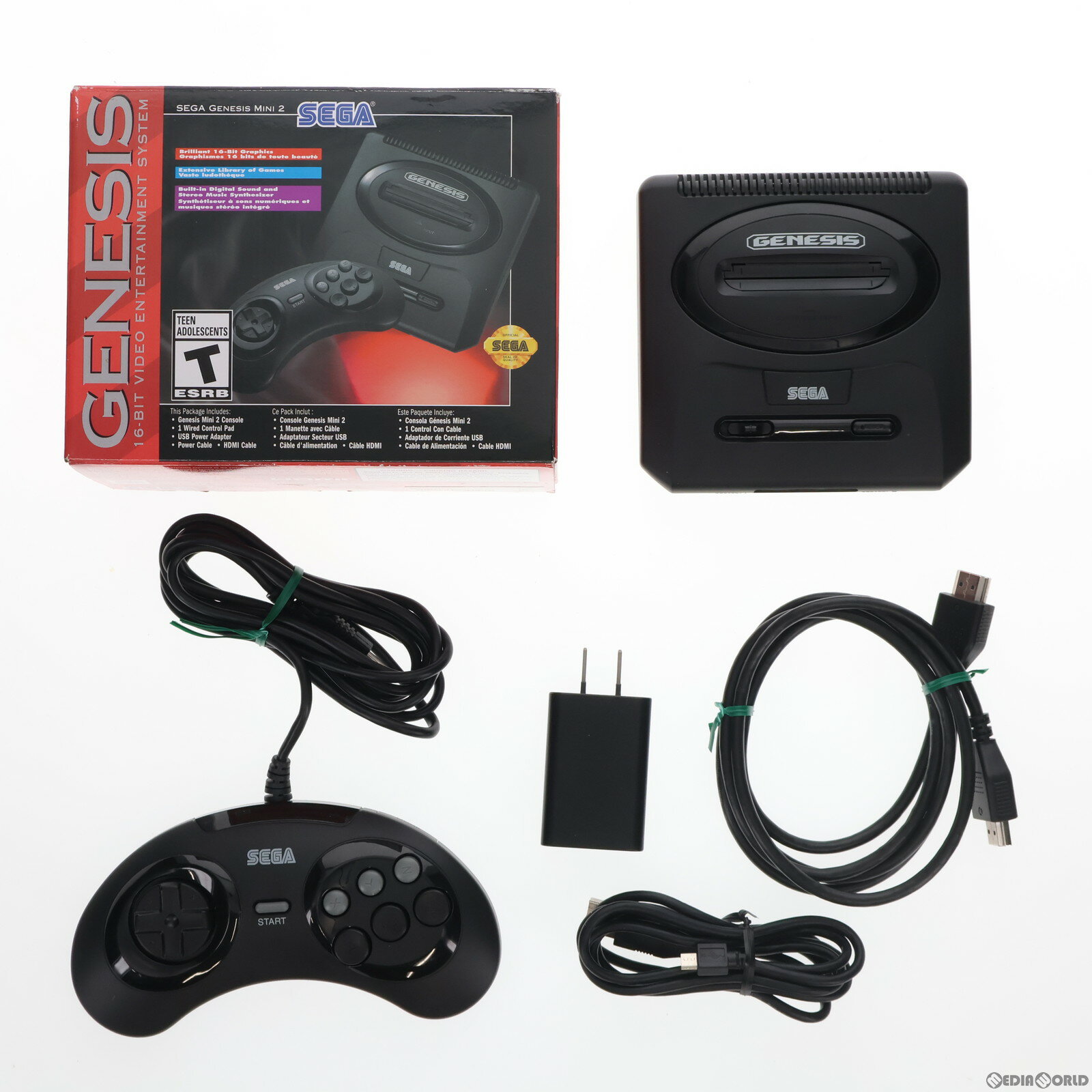 【中古】[本体][MD]SEGA GENESIS MINI 2(セガジェネシスミニ/メガドライブミニ 2) 北米版(MK-16310)(20221027)