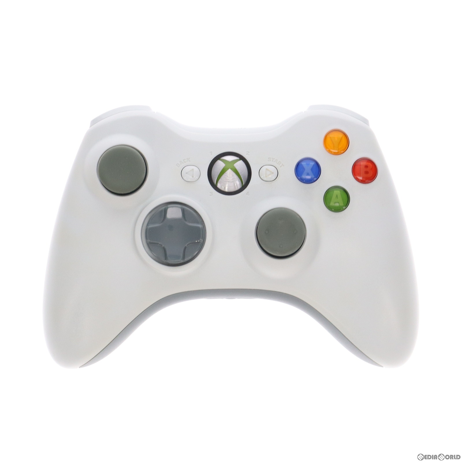 【中古】[ACC][Xbox360]Xbox 360 ワイヤレスコントローラー(ピュアホワイト) マイクロソフト(NSF-00016)(20120308)