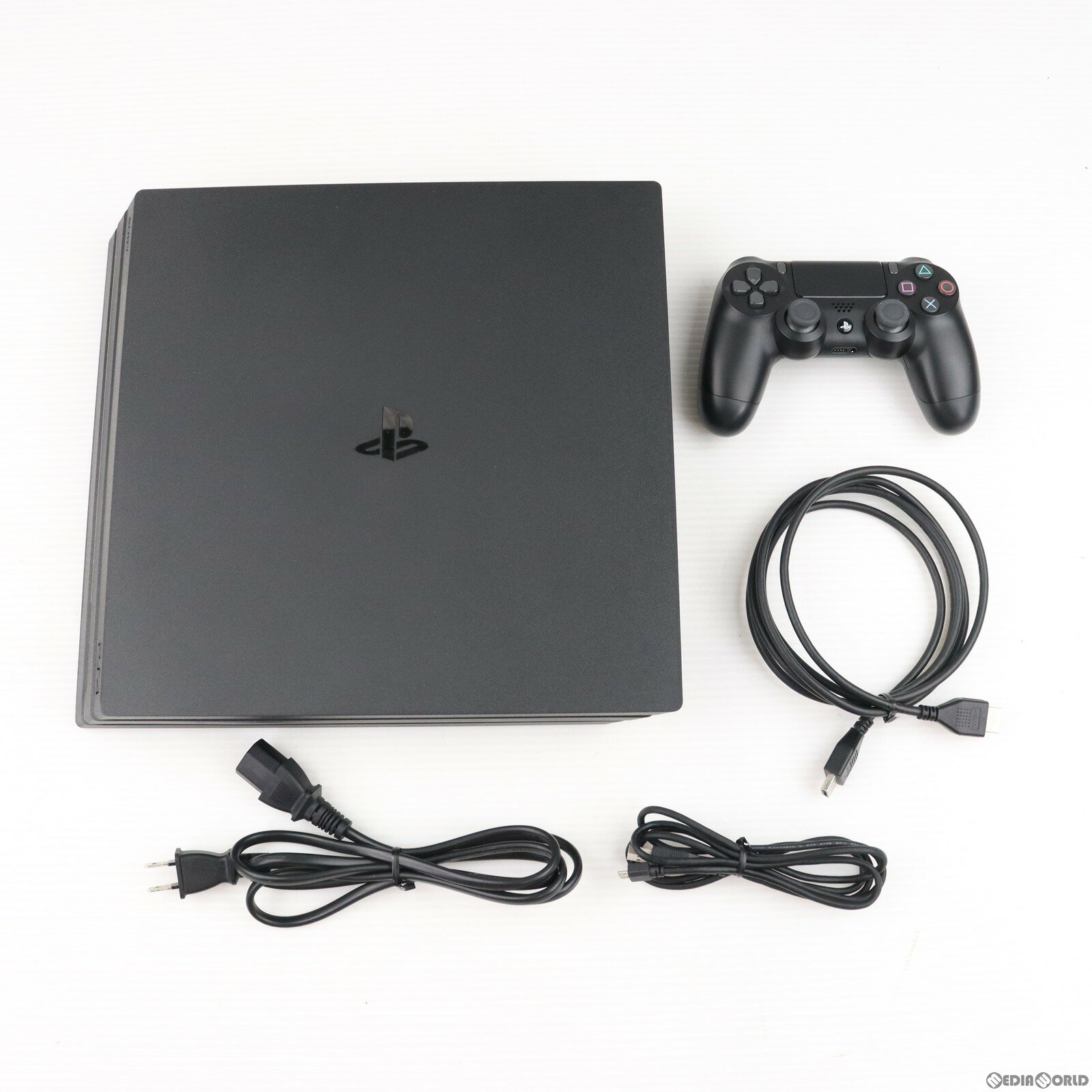 【中古】[本体][PS4]プレイステーション4 プロ PlayStation4 Pro ジェット・ブラック 1TB(CUH-7100BB01)(20170929)