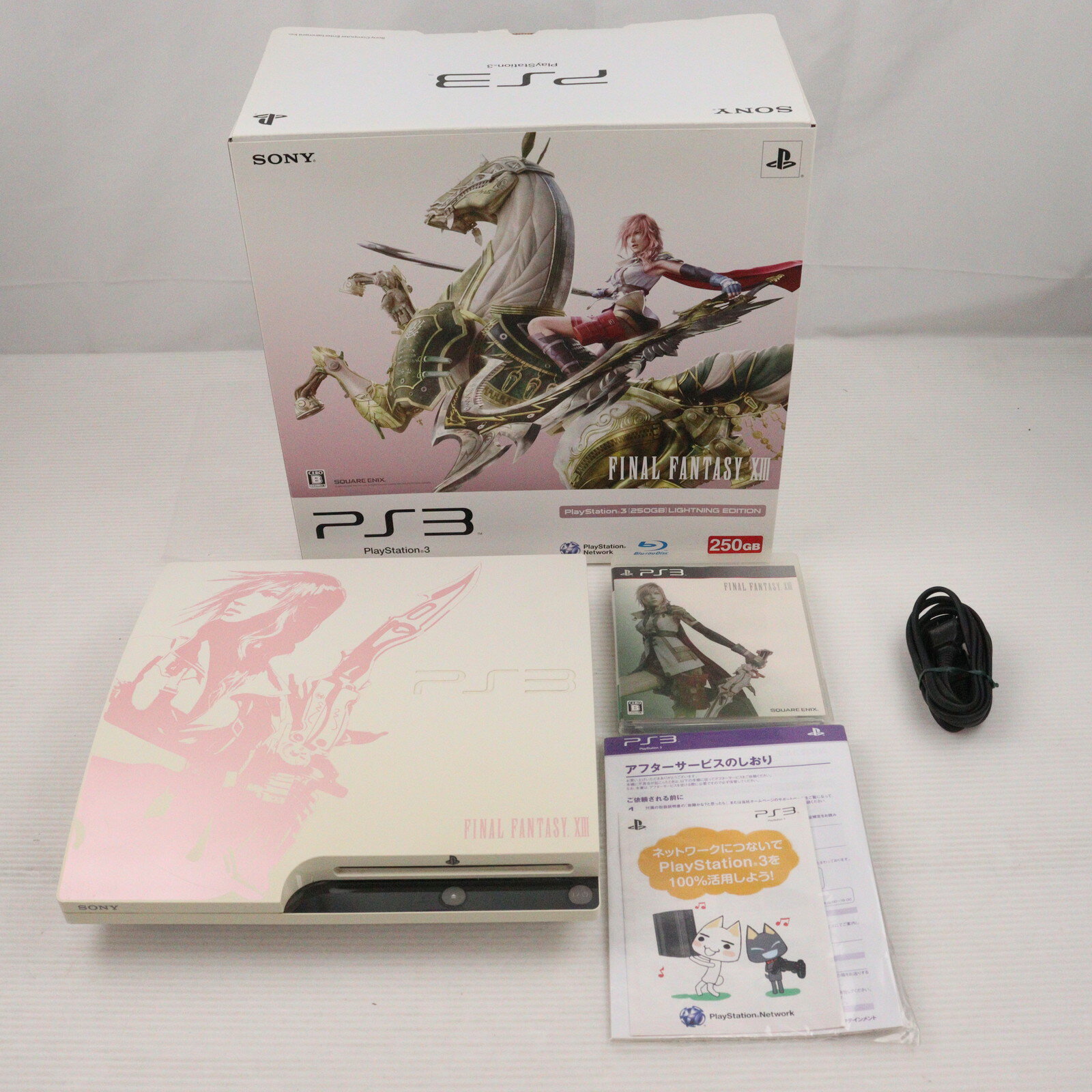 楽天市場】PlayStation 3(250GB) FINAL FANTASY XIII LIGHTNING 楽天市場】PlayStation 3(250GB) FINAL FANTASY XIII LIGHTNING