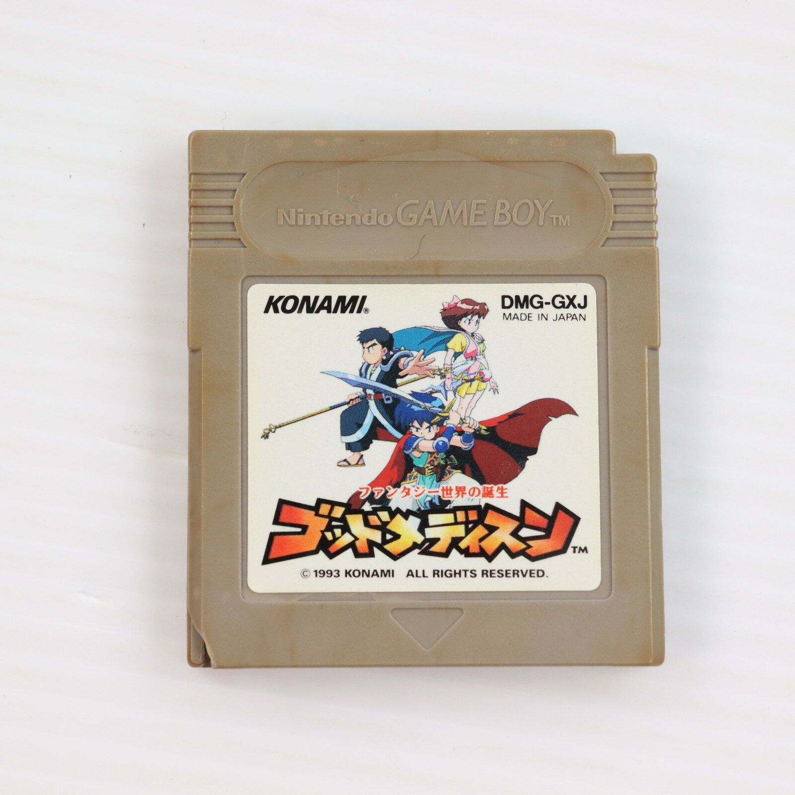 【中古】[GB] ゴッドメディスン ファンタジー世界の誕生 コナミ(19930720)