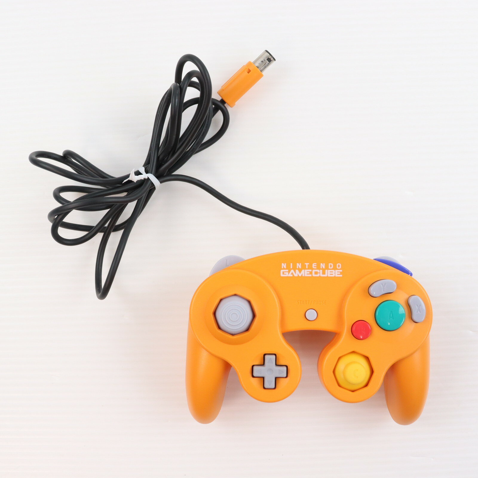 【中古】[ACC][GC] ニンテンドー ゲームキューブ コントローラ オレンジ 任天堂(DOL-A-CO)(20011121)