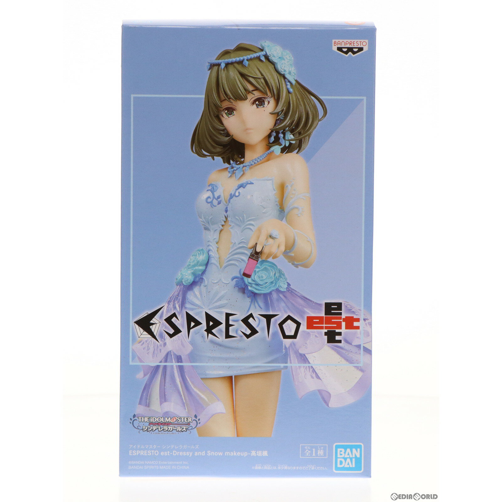 【中古】 FIG 高垣楓(たかがきかえで) ESPRESTO est-Dressy and Snow makeup-高垣楓 アイドルマスター シンデレラガールズ フィギュア プライズ(2555371) バンプレスト(20210730)