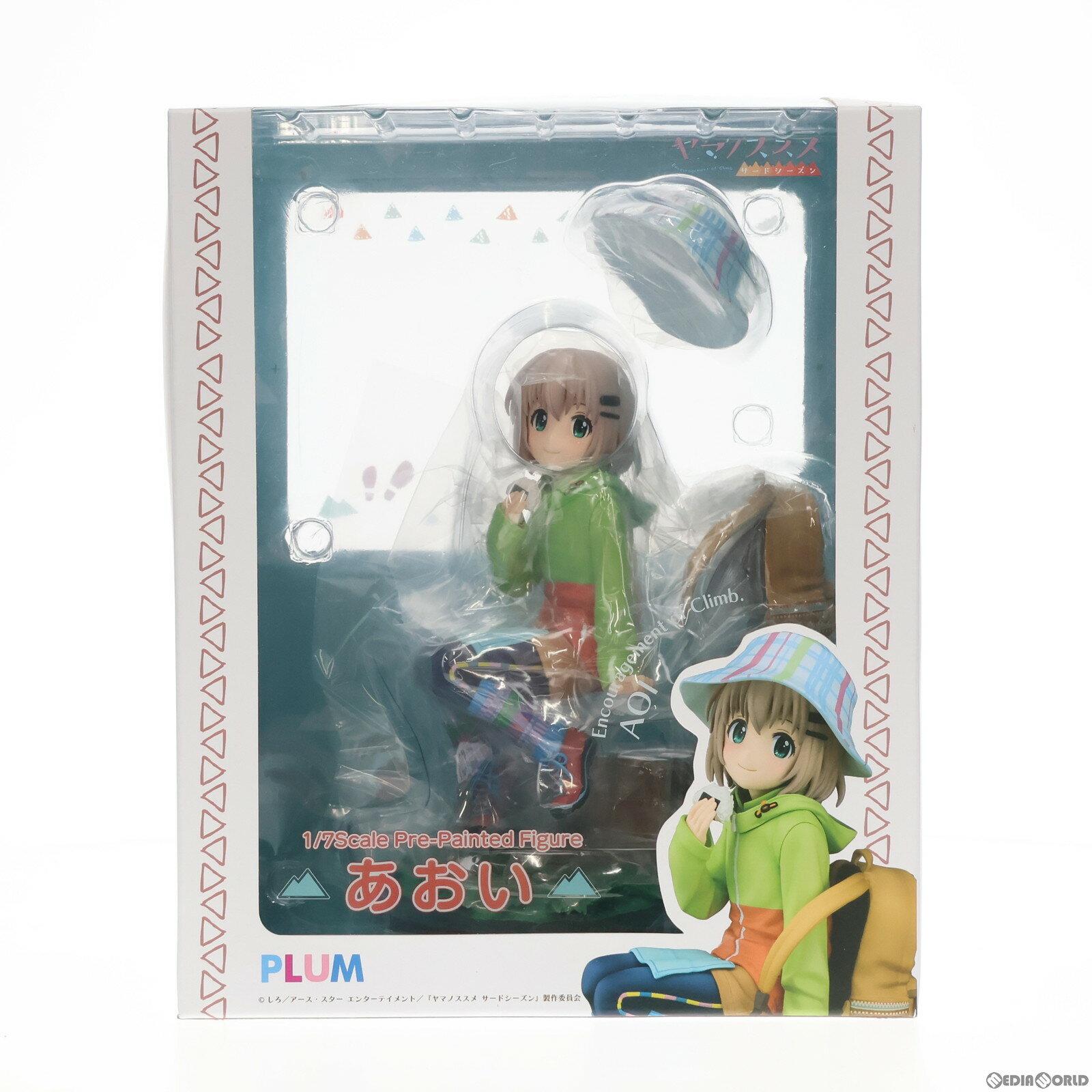 【中古】[FIG]あおい ヤマノススメ サードシーズン 1/7 完成品 フィギュア(PF098) PLUM(プラム)(20181031)