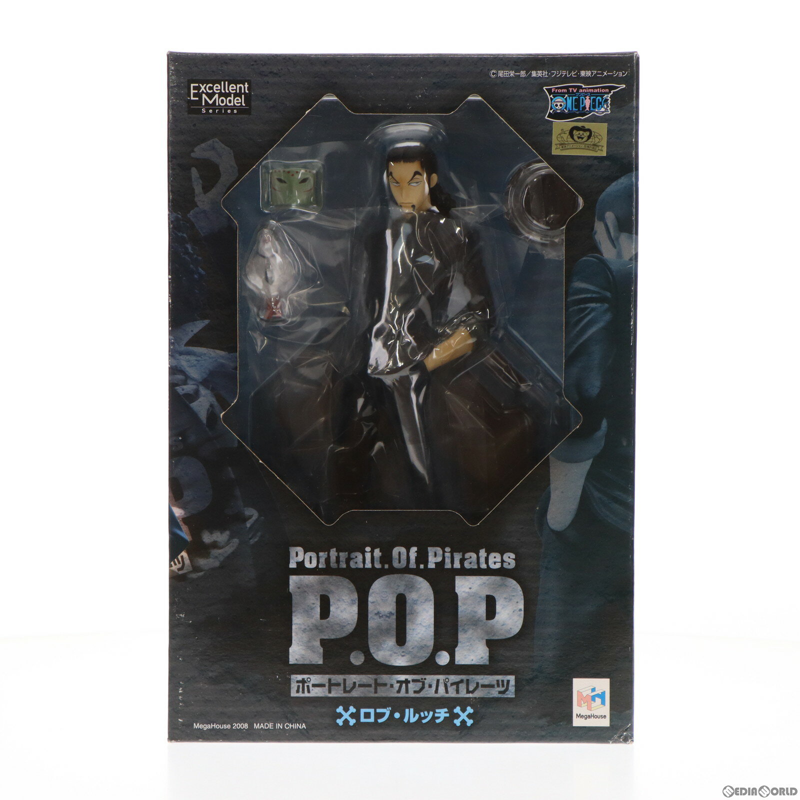 【中古】[FIG]Portrait.Of.Pirates P.O.P NEO-6 ロブ・ルッチ ONE PIECE(ワンピース) 1/8 完成品 フィギュア メガハウス(20081211)