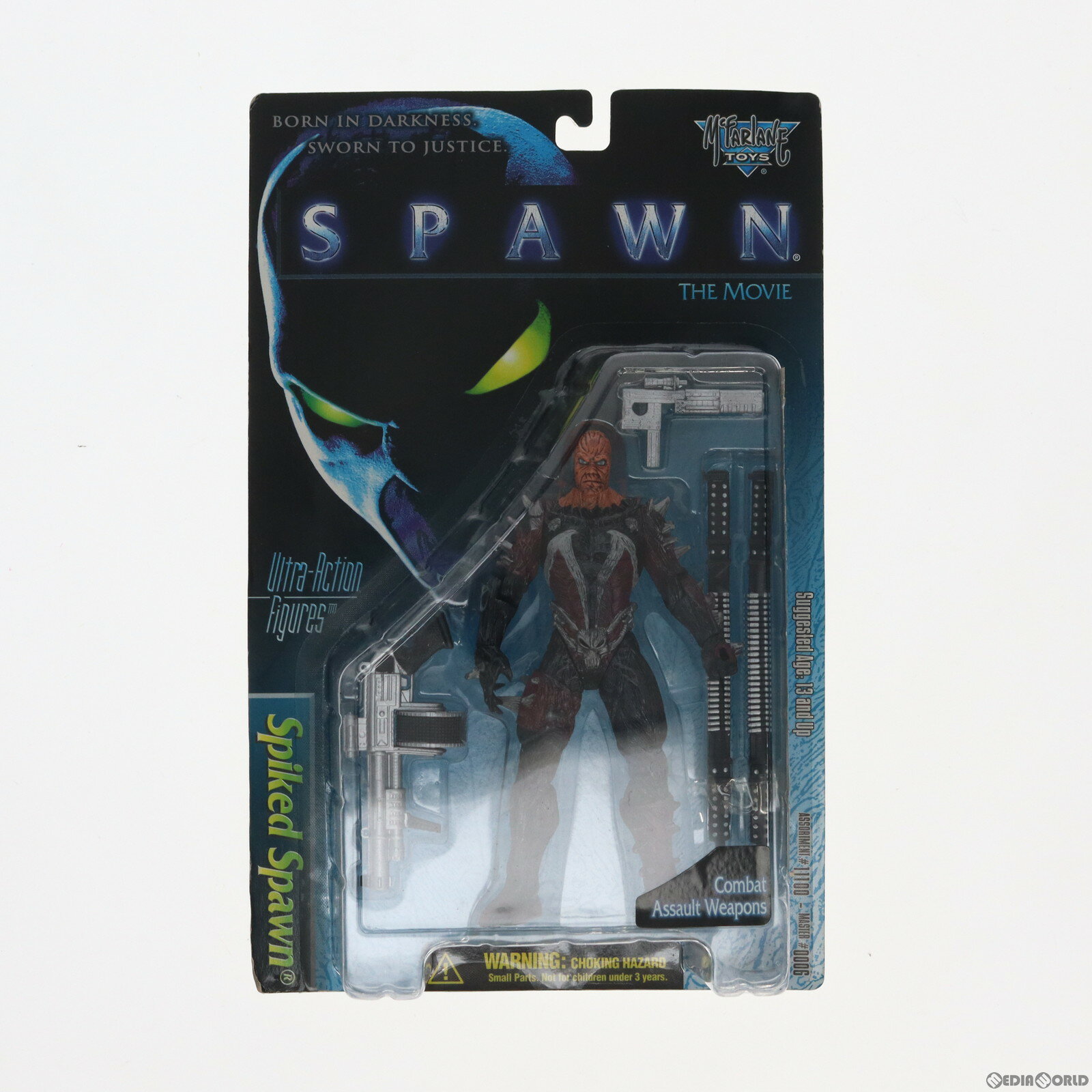 【中古】[FIG]ウルトラアクションフィギュア スポーン ノーマスクVer. SPAWN THE MOVIE(スポーン ザ・ムービー) 完成品 可動フィギュア(0006) マクファーレン・トイズ(19991231)