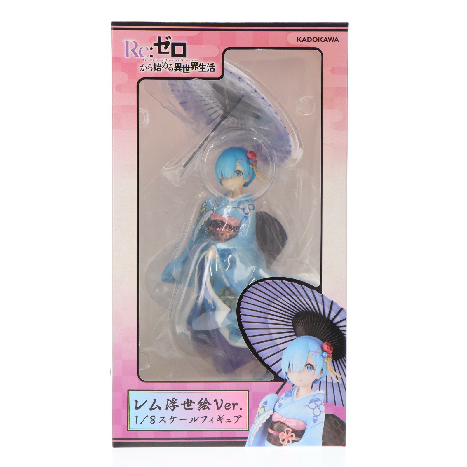 【中古】 FIG レム 浮世絵Ver. Re:ゼロから始める異世界生活 1/8 完成品 フィギュア KADOKAWA(カドカワ)(20190207)