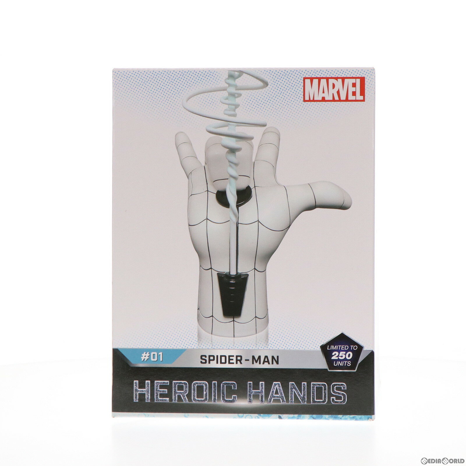 【中古】[FIG]ヒロイック・ハンド #01C スパイダーマン(ネガティブ・ゾーン・コスチューム限定) 1/1 完成品 スタチュー フィギュア(HH-01C) マーベル・オールスターズ限定 ホットトイズ/トイサピエンス(20201130)