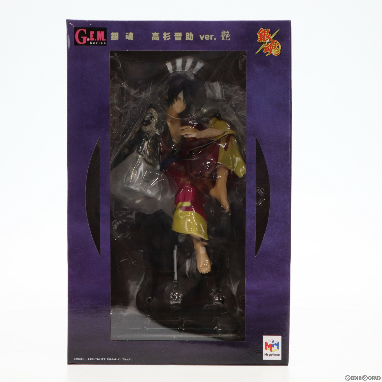 【中古】 FIG G.E.M.シリーズ 高杉晋助ver.艶(たかすぎしんすけ) 銀魂 1/8 完成品 フィギュア アニメイト 一部オンラインショップ限定 メガハウス(20151026)