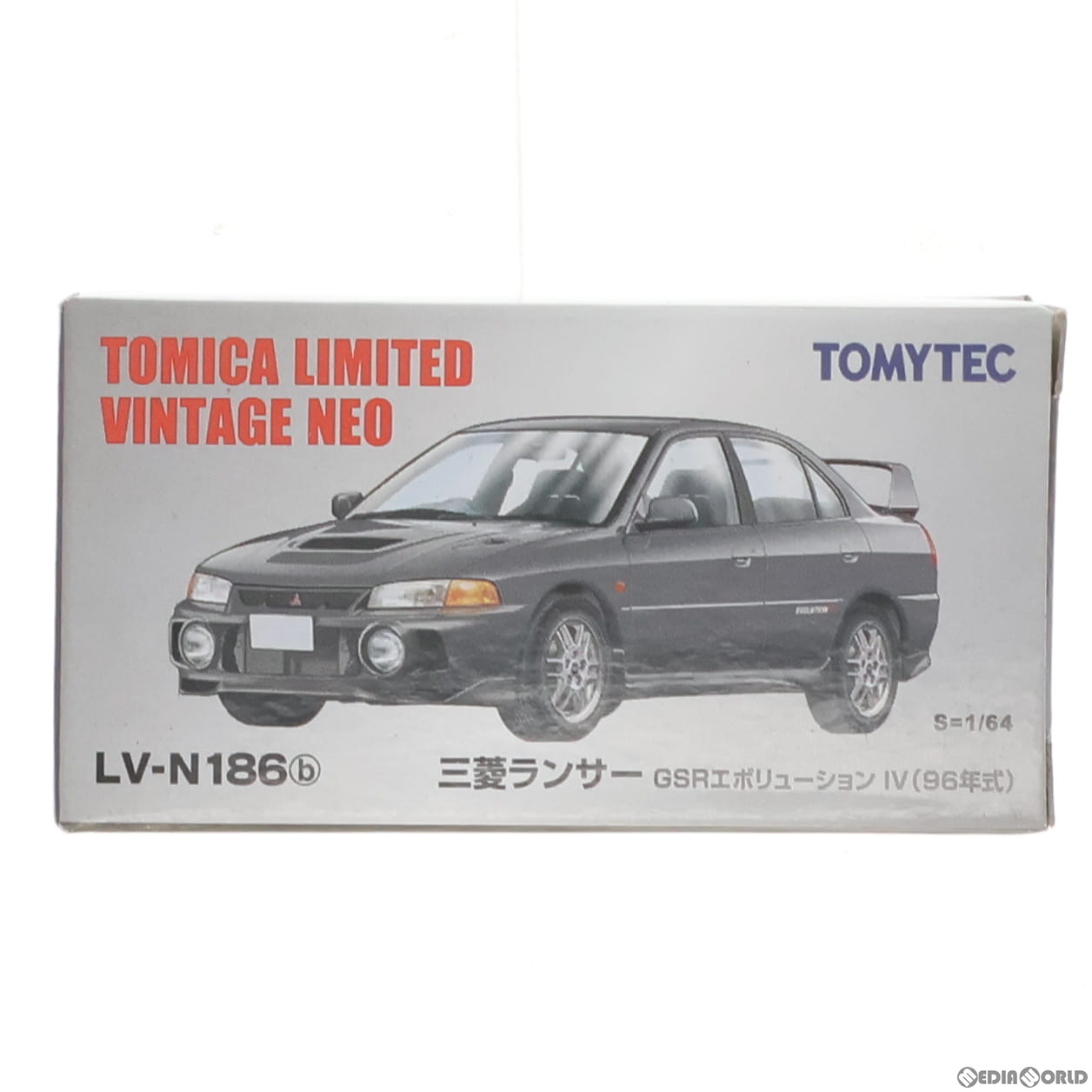 【中古】[MDL]トミカリミテッドヴィンテージ NEO LV-N186b ランサーGSRエボリューションIV(黒) 1/64 完..