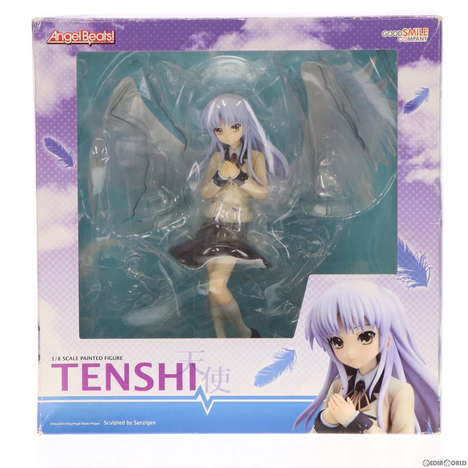 【中古】 FIG 天使(てんし) Angel Beats (エンジェルビーツ ) 1/8 完成品 フィギュア グッドスマイルカンパニー(20110630)