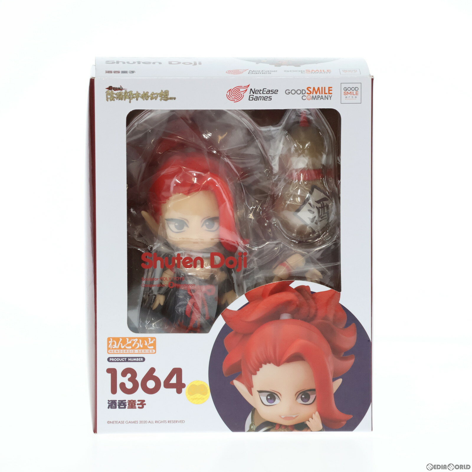 【中古】[FIG]ねんどろいど 1364 酒呑童子(しゅてんどうじ) 陰陽師 完成品 可動フィギュア GOODSMILE ONLINE SHOP&Amazon.co.jp&あみあみ限定 グッドスマイルアーツ上海(20201231)