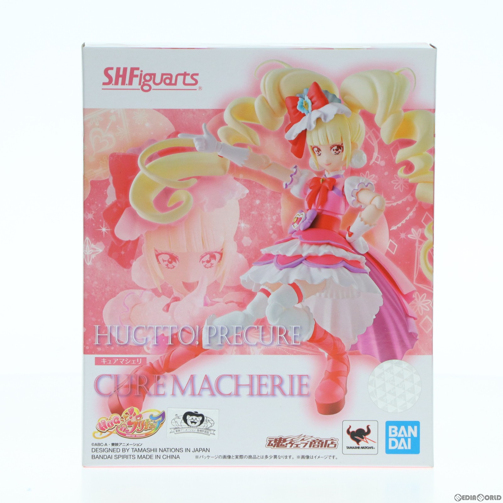 【中古】[FIG]魂ウェブ商店限定 S.H.Figuarts(フィギュアーツ) キュアマシェリ HUGっと!プリキュア 完成品 可動フィギュア バンダイスピリッツ(20190924)