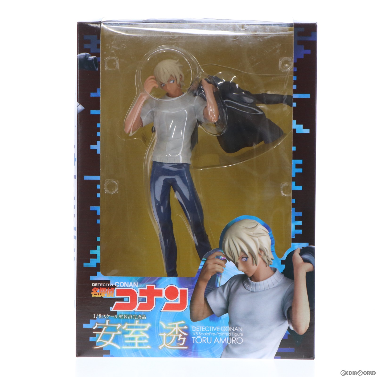 【中古】[FIG]安室透(あむろとおる) 名探偵コナン 1/8 完成品 フィギュア トムス・エンタテインメント(20181031)