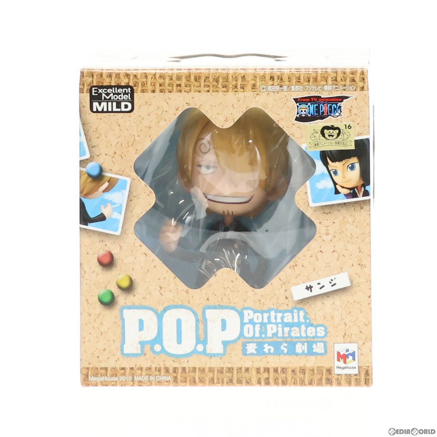 【中古】[FIG]Portrait.Of.Pirates P.O.P 麦わら劇場その2 サンジ ONE PIECE(ワンピース) 完成品フィギュア メガハウス(20100131)