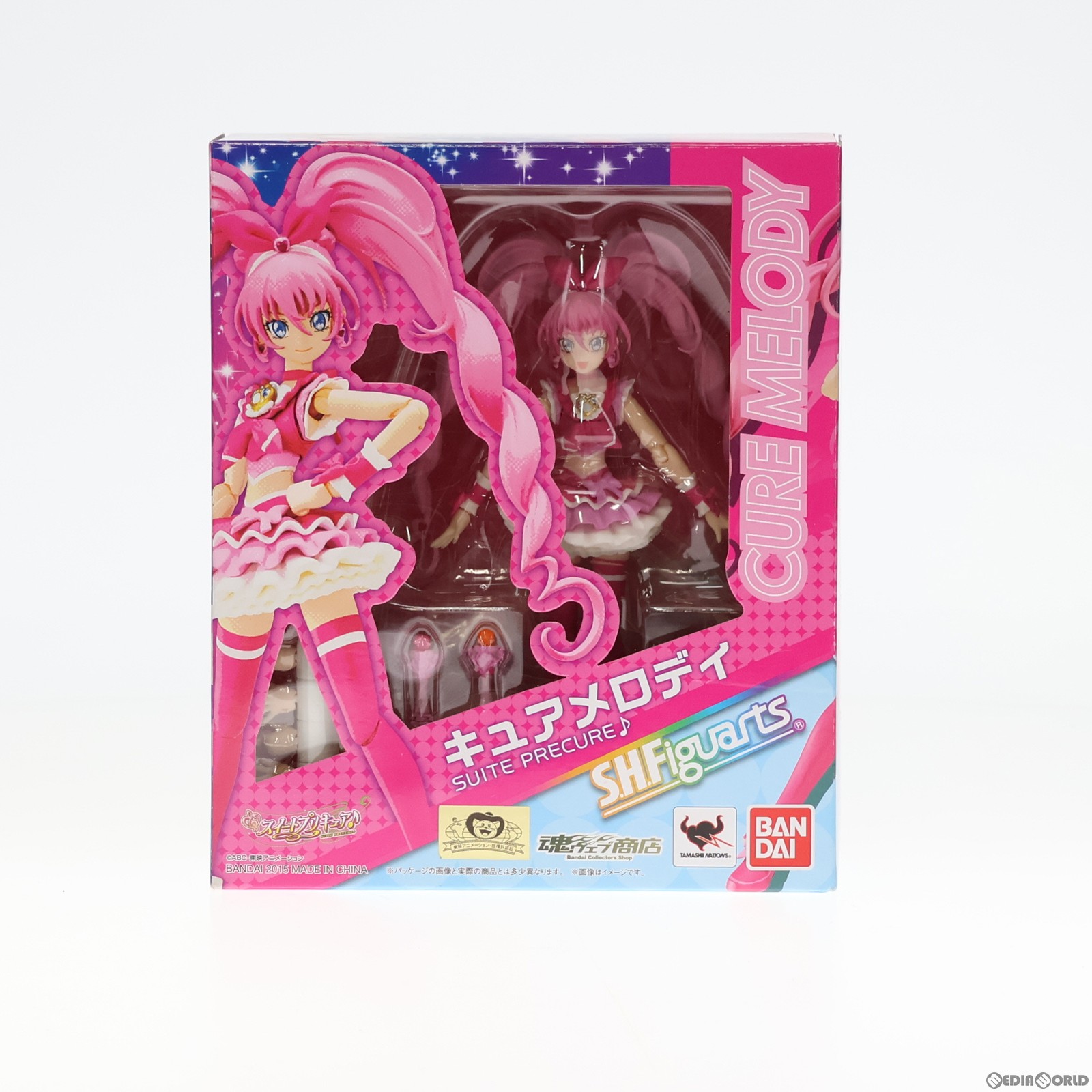 【中古】 FIG 魂ウェブ商店限定 S.H.Figuarts(フィギュアーツ) キュアメロディ スイートプリキュア♪ 完成品 フィギュア バンダイ(20150430)