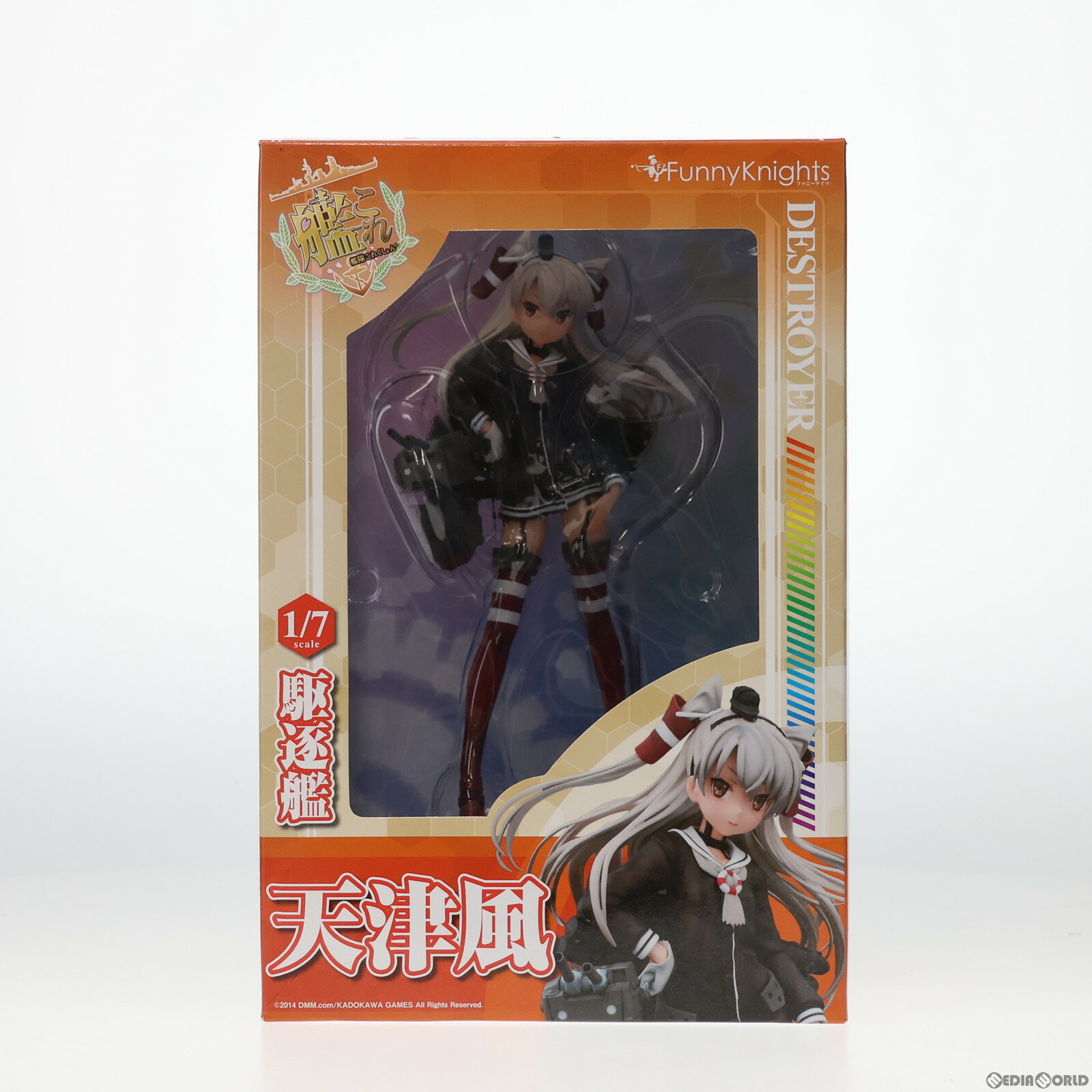 【中古】[FIG]天津風(あまつかぜ) 艦隊これくしょん -艦これ- 1/7 完成品 フィギュア ファニーナイツ(アオシマ)(20141227)