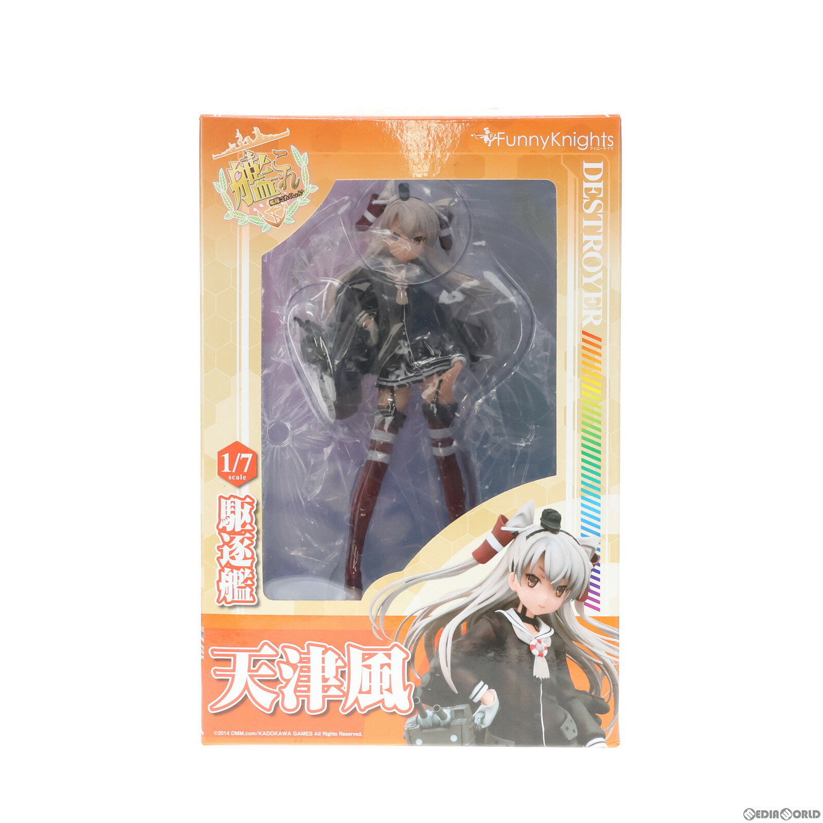 【中古】[FIG]天津風(あまつかぜ) 艦隊これくしょん -艦これ- 1/7 完成品 フィギュア ファニーナイツ(アオシマ)(20141227)