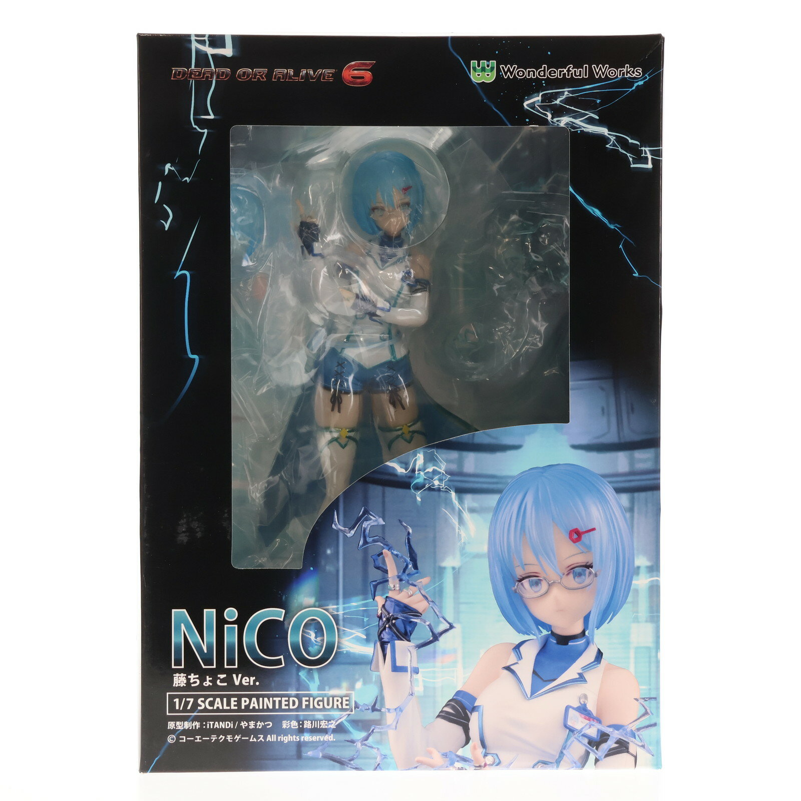 【中古】 FIG NiCO(ニコ) 藤ちょこVer. DEAD OR ALIVE 6(デッドオアアライブ6) 1/7 完成品 フィギュア Wonderful Works(ワンダフルワークス)(20220316)