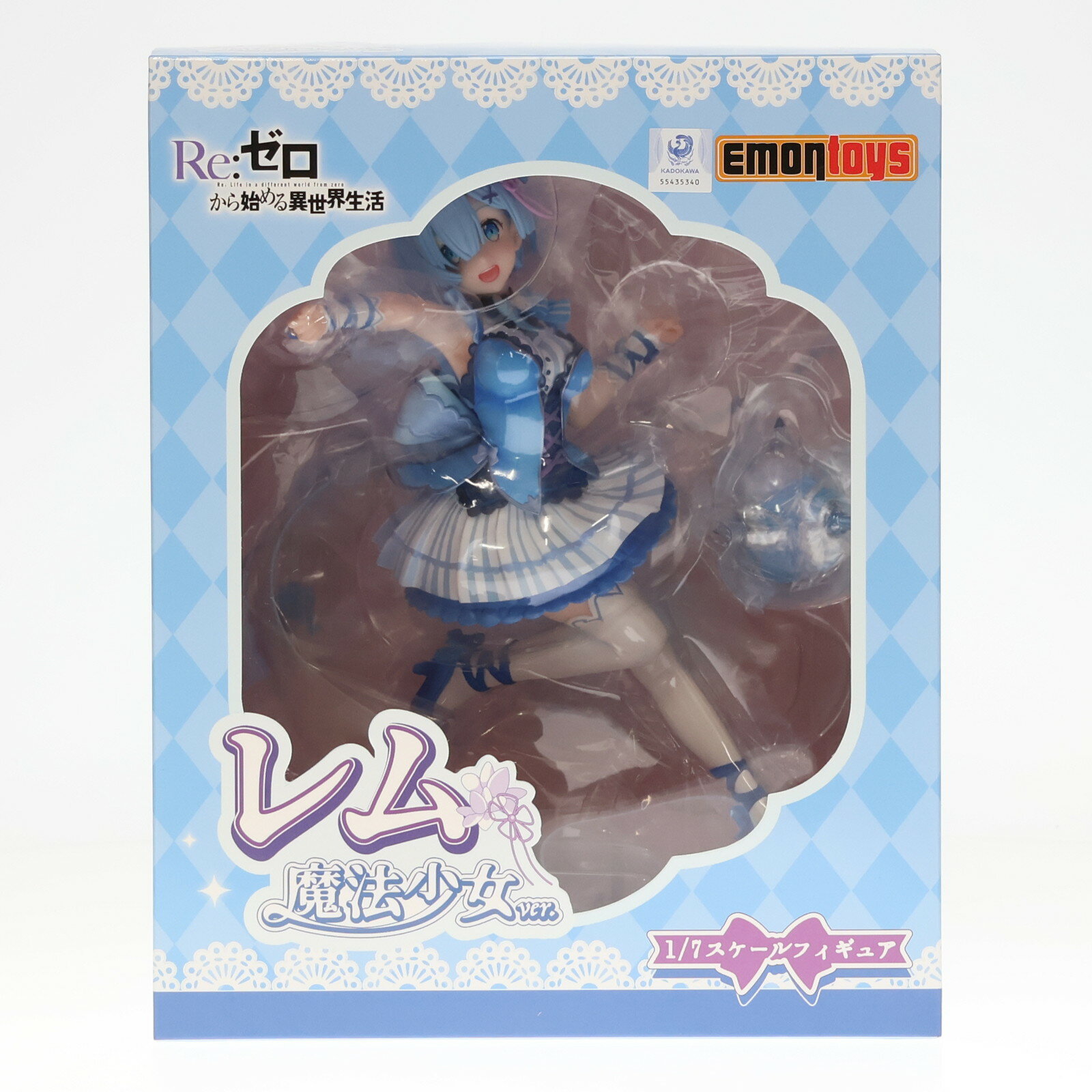 【中古】[FIG]レム 魔法少女 Ver. Re:ゼロから始める異世界生活 1/7 完成品 フィギュア 絵梦(エモン)トイズ(EMONTOYS)(20230831)