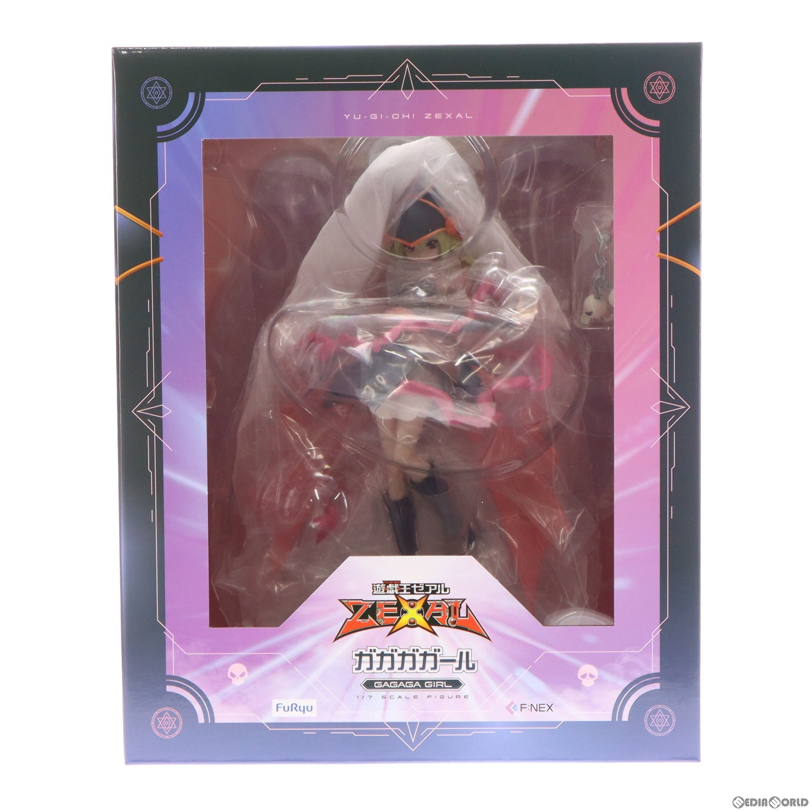 【中古】[FIG]ガガガガール 遊☆戯☆王ZEXAL(ゼアル) 1/7 完成品 フィギュア FURYU HOBBY MALL&一部オンラインショップ限定(AMU-FNX881) フリュー(20231130)