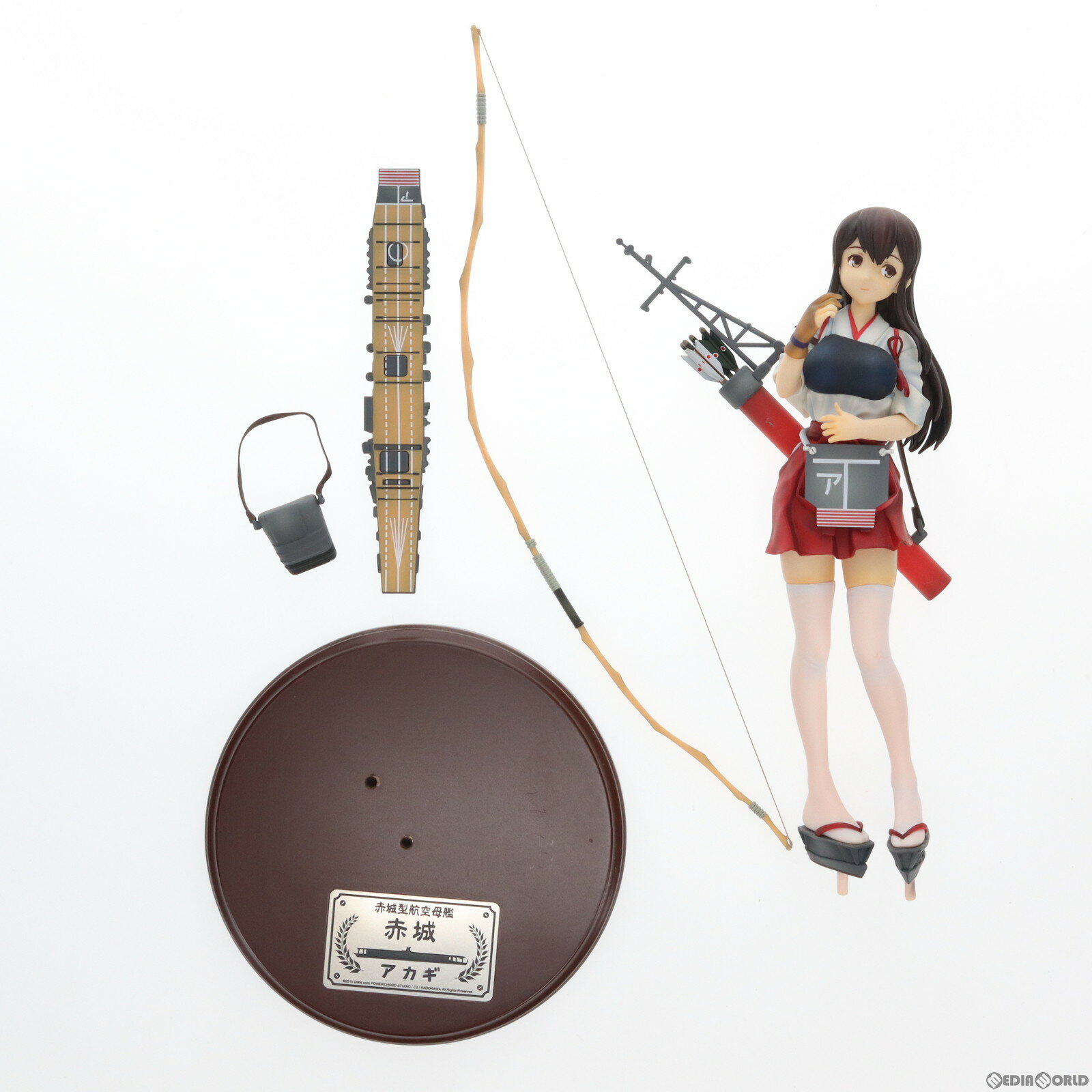 【中古】[FIG]赤城(あかぎ) 艦隊これくしょん -艦これ- 1/7 完成品 フィギュア ファニーナイツ(アオシマ)(20150913)