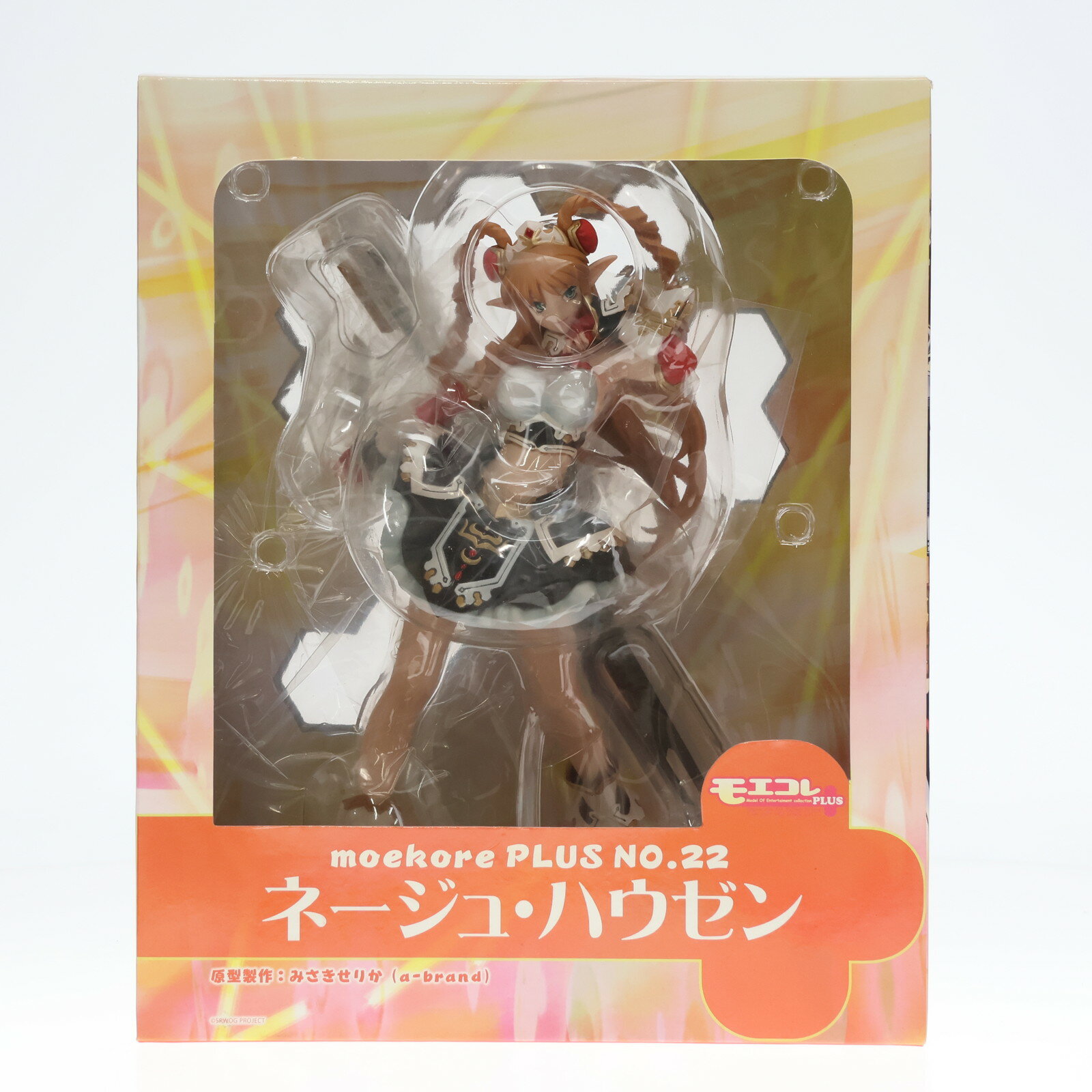 【中古】 FIG モエコレPLUS No.22 ネージュ ハウゼン 通常版 無限のフロンティアEXCEED スーパーロボット大戦OGサーガ 1/8 完成品 フィギュア ボークス(20101225)