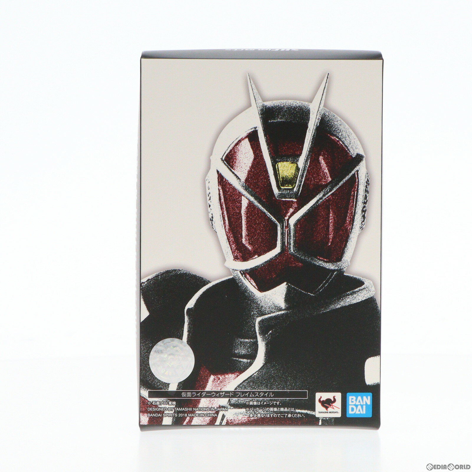 【中古】 FIG S.H.Figuarts(フィギュアーツ) 真骨彫製法 仮面ライダーウィザード フレイムスタイル 完成品 可動フィギュア バンダイスピリッツ(20181123)