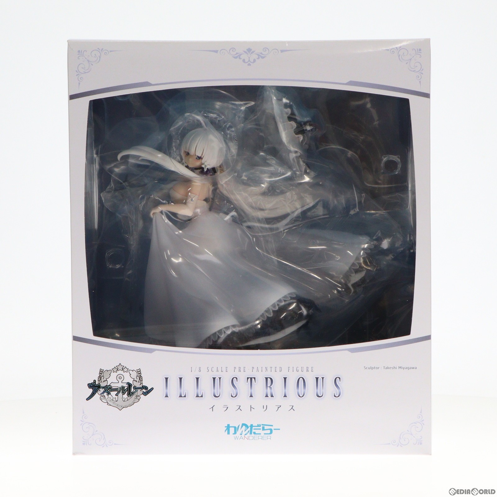 【中古】[FIG]イラストリアス アズールレーン 1/8 完成品 フィギュア わんだらー(20200530)