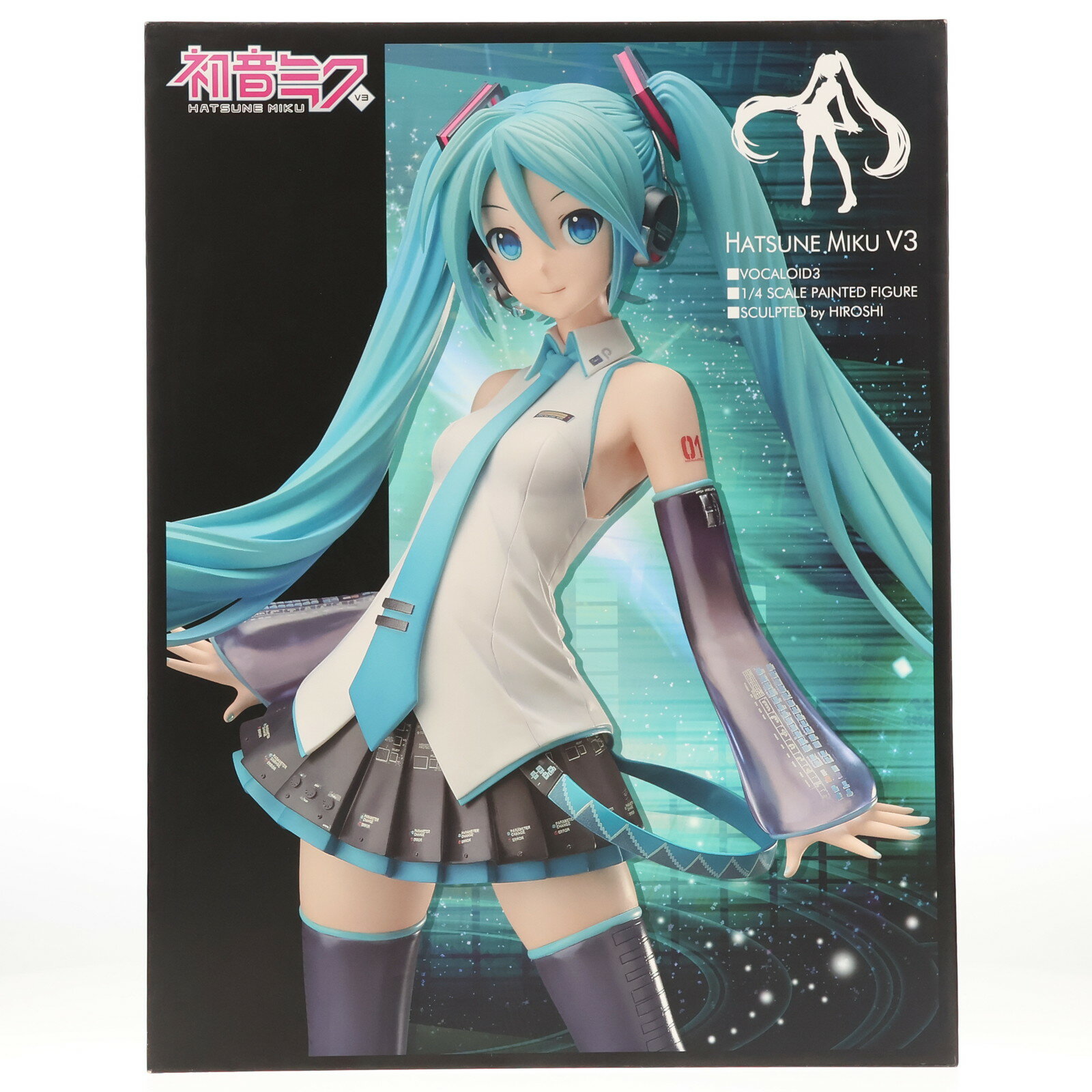 【中古】[FIG]初音ミクV3 VOCALOID3(ボーカロイド3) 1/4 完成品 フィギュア FREEing(フリーイング)(20151122)