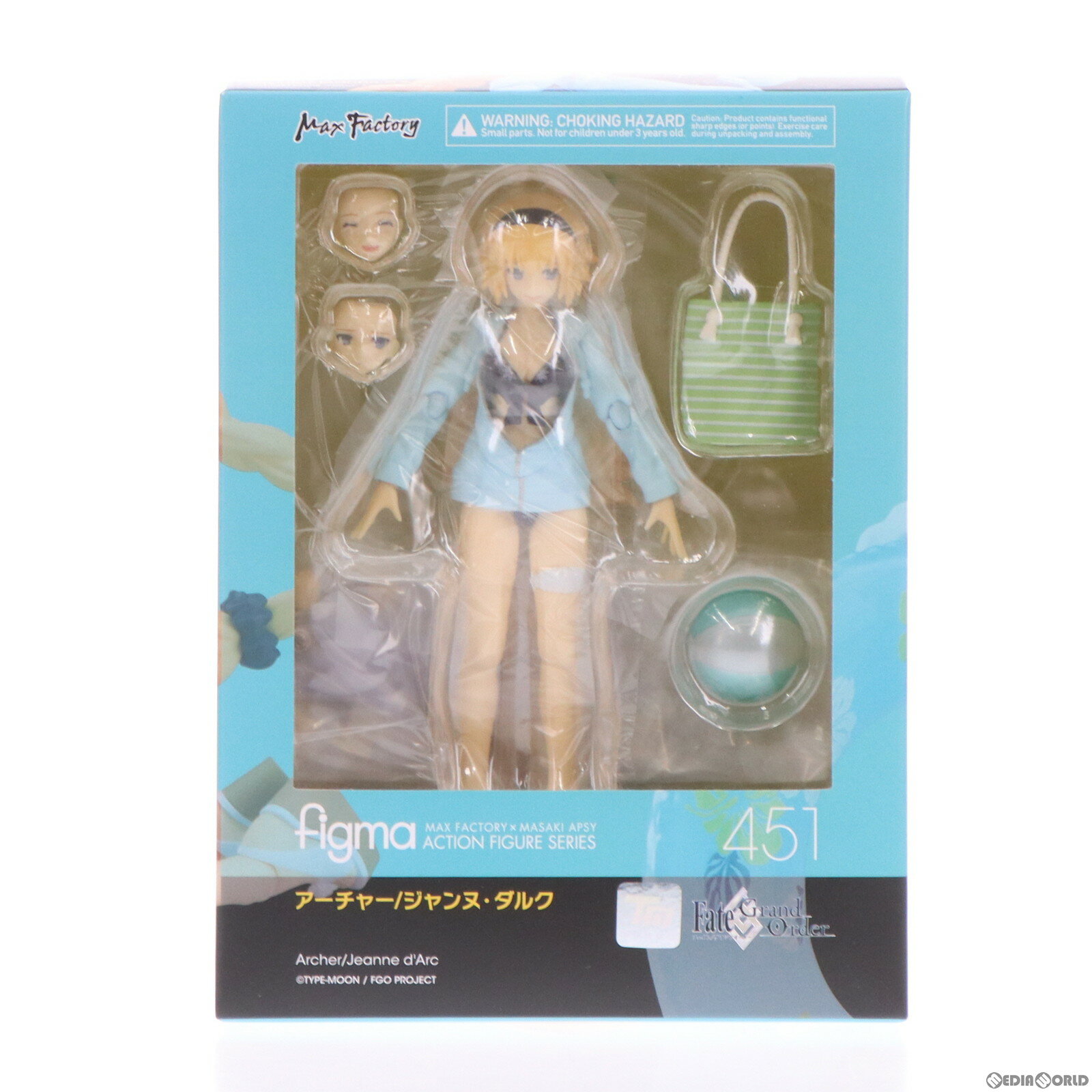 【中古】 FIG figma(フィグマ) 451 アーチャー/ジャンヌ ダルク Fate/Grand Order(フェイト/グランドオーダー) 完成品 可動フィギュア マックスファクトリー(20200529)