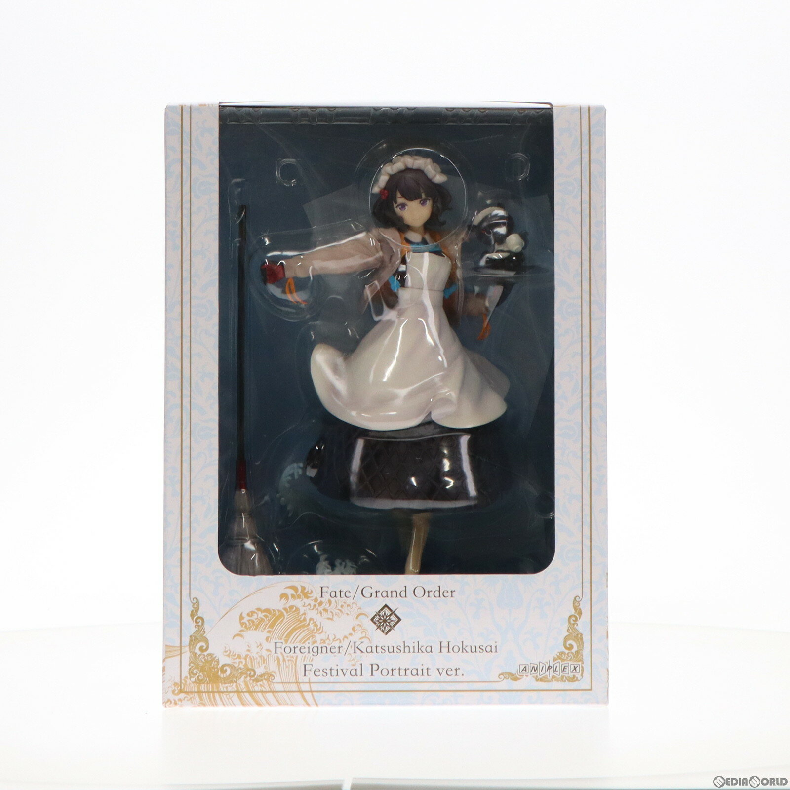 【中古】[FIG]ANIPLEX+限定 フォーリナー/葛飾北斎(かつしかほくさい) 英霊祭装ver. Fate/Grand Order(フェイト/グランドオーダー) 1/7 完成品 フィギュア(MD19-0956001) アニプレックス(20220730)