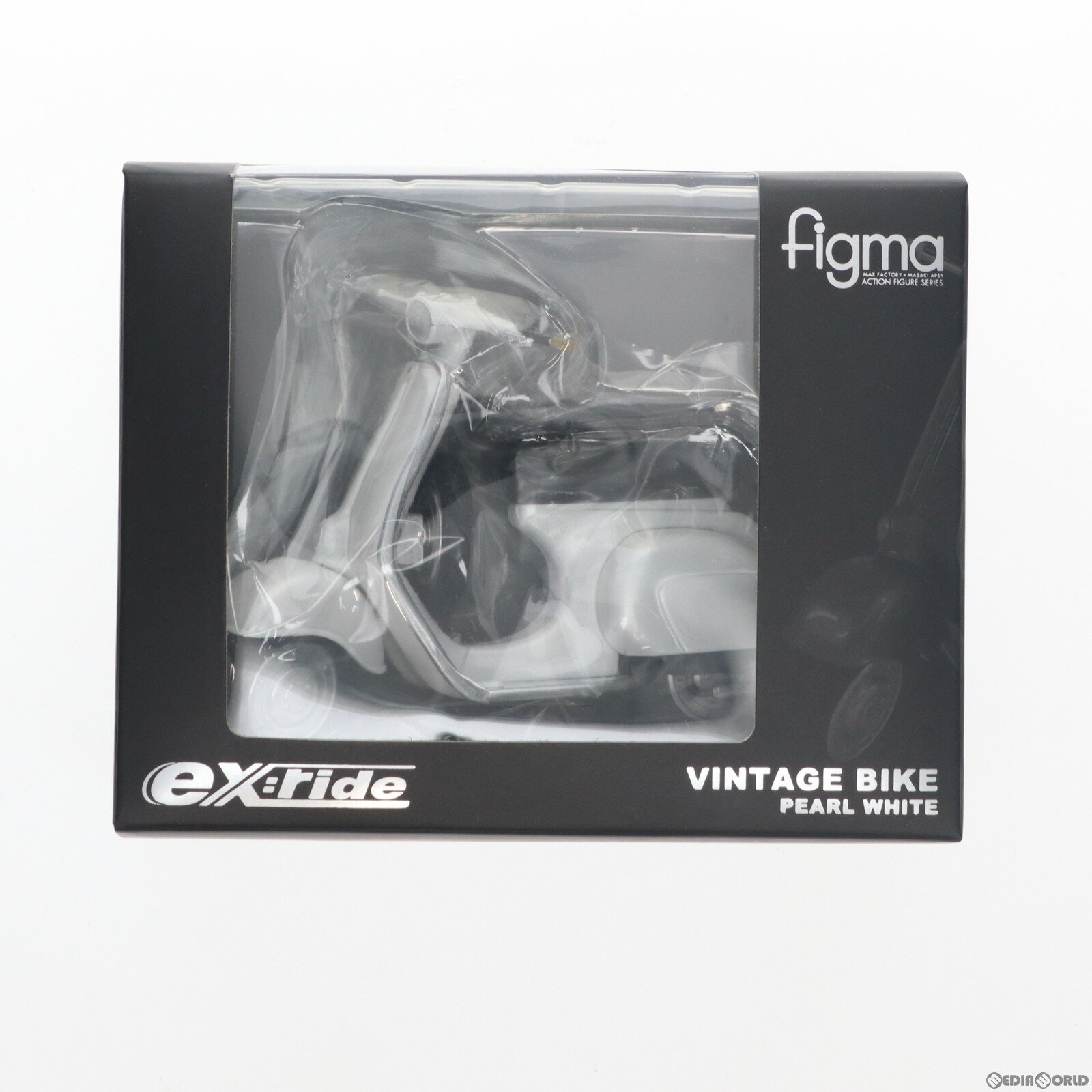 【中古】 FIG ex:ride(エクスライド) ride.001 ヴィンテージバイク パールホワイト ex:ride 完成品 フィギュア FREEing(フリーイング)(20091231)