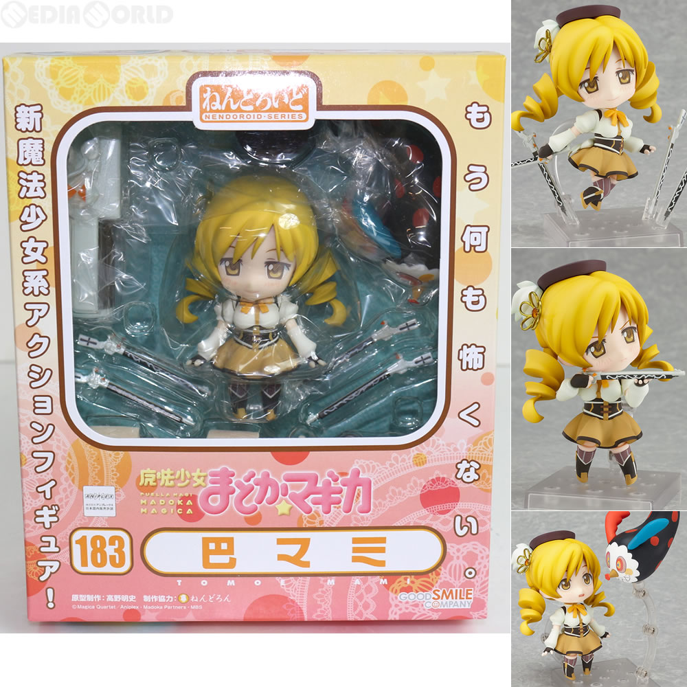 【中古】 FIG ねんどろいど 183 巴マミ(ともえまみ) 魔法少女まどか☆マギカ 完成品 可動フィギュア グッドスマイルカンパニー(20111229)