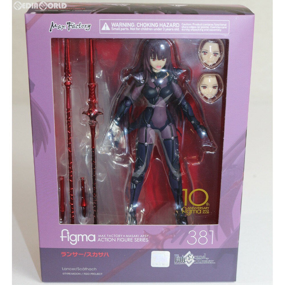 【中古】 FIG figma(フィグマ) 381 ランサー/スカサハ Fate/Grand Order(フェイト/グランドオーダー) 完成品 可動フィギュア マックスファクトリー(20180823)