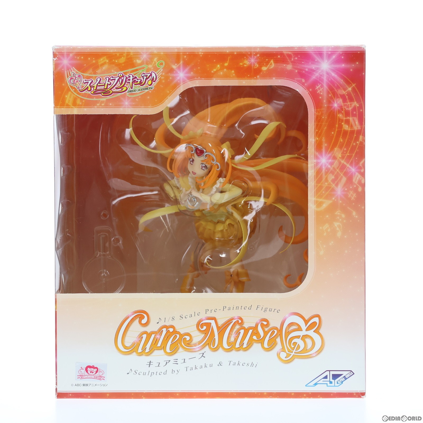 【中古】[FIG]キュアミューズ スイートプリキュア♪ 1/8 完成品 フィギュア アルファオメガ(20130131)