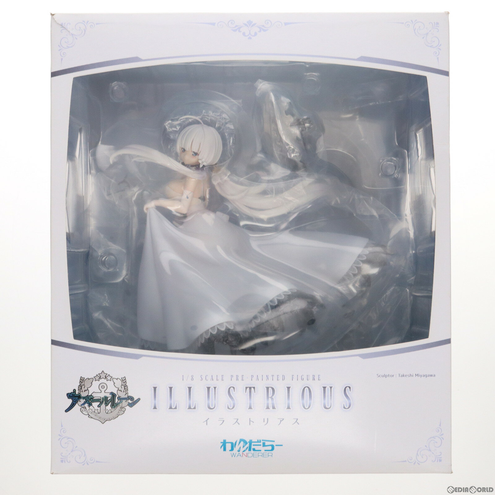 【中古】[FIG]イラストリアス アズールレーン 1/8 完成品 フィギュア わんだらー(20200530)