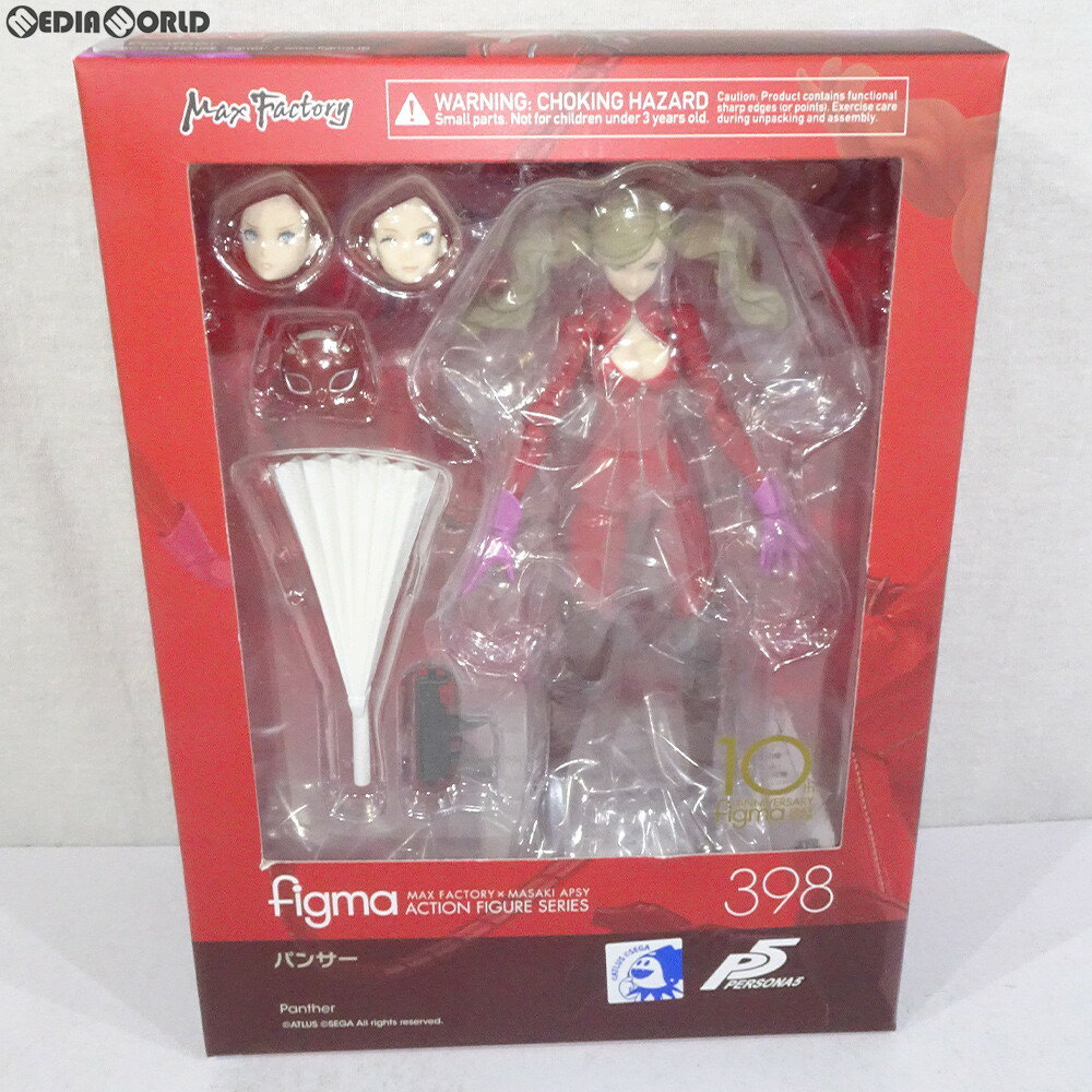 【中古】 FIG figma(フィグマ) 398 パンサー ペルソナ5 完成品 可動フィギュア グッドスマイルカンパニー(20181130)