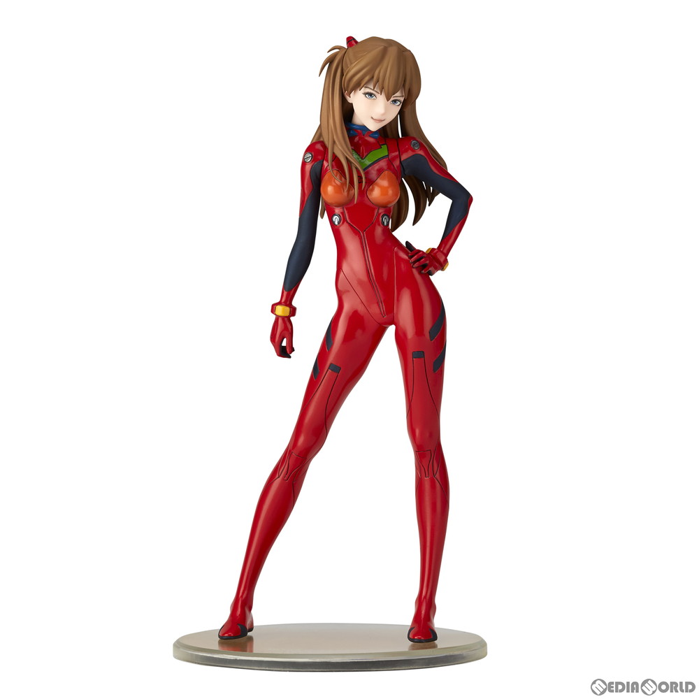 【中古】[FIG]エヴァガールズ アスカ HAYASHI HIROKI FIGURE COLLECTION 新世紀エヴァンゲリオン 1/7 完成品 フィギュア 海洋堂(20211225)