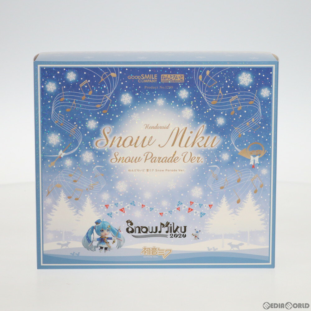 【中古】 FIG ねんどろいど 1250 雪ミク Snow Parade Ver. キャラクター ボーカル シリーズ 01 初音ミク 完成品 可動フィギュア 一部イベント GOODSMILE ONLINE SHOP限定 グッドスマイルカンパニー(20200209)