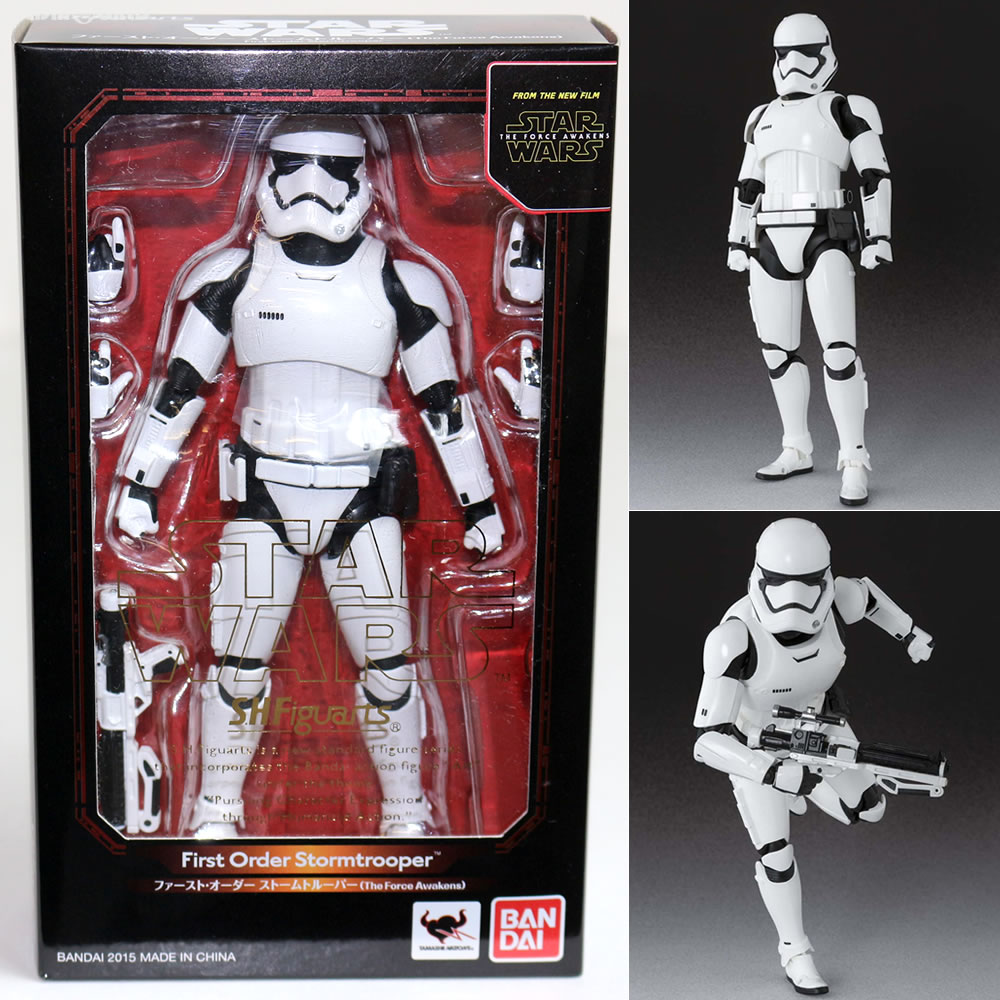 S.H.Figuarts(フィギュアーツ) ファースト・オーダー ストームトルーパー STAR WARS(スター・ウォーズ)/フォースの覚醒 完成品 可動フィギュア バンダイ(20151218)