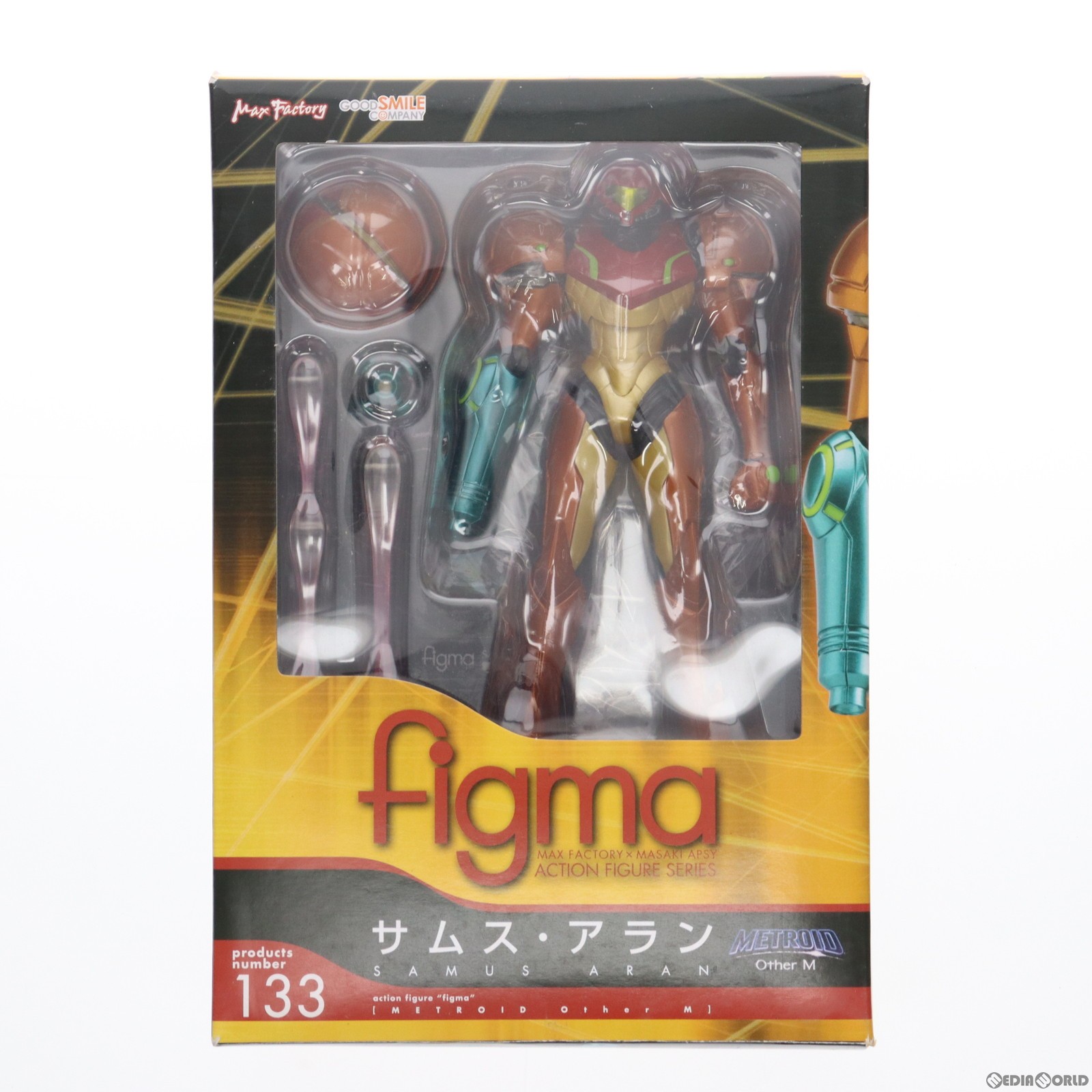 【中古】 FIG figma(フィグマ) 133 サムス アラン METROID Other M(メトロイド アザーエム) 完成品 可動フィギュア グッドスマイルカンパニー(20120708)