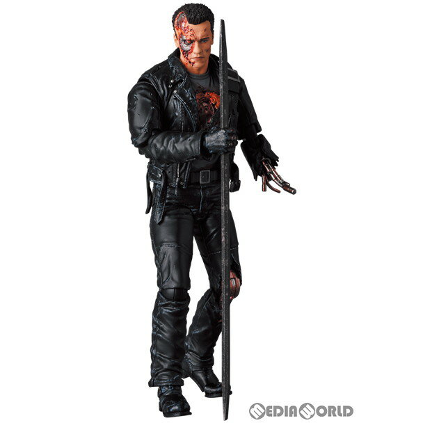 【中古】 FIG マフェックス No.191 MAFEX T-800(T2:BATTLE DAMAGE Ver.) ターミネーター2 完成品 可動フィギュア メディコム トイ(20230827)