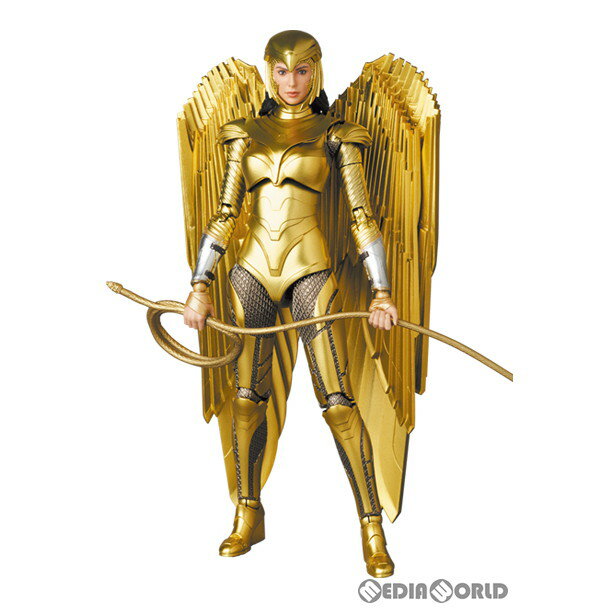 【中古】[FIG]マフェックス No.148 MAFEX WONDER WOMAN GOLDEN ARMOR Ver.(ワンダーウーマン ゴールデンアーマーver) WONDER WOMAN 84(ワンダーウーマン 1984) 完成品 可動フィギュア メディコム・トイ(20230122)