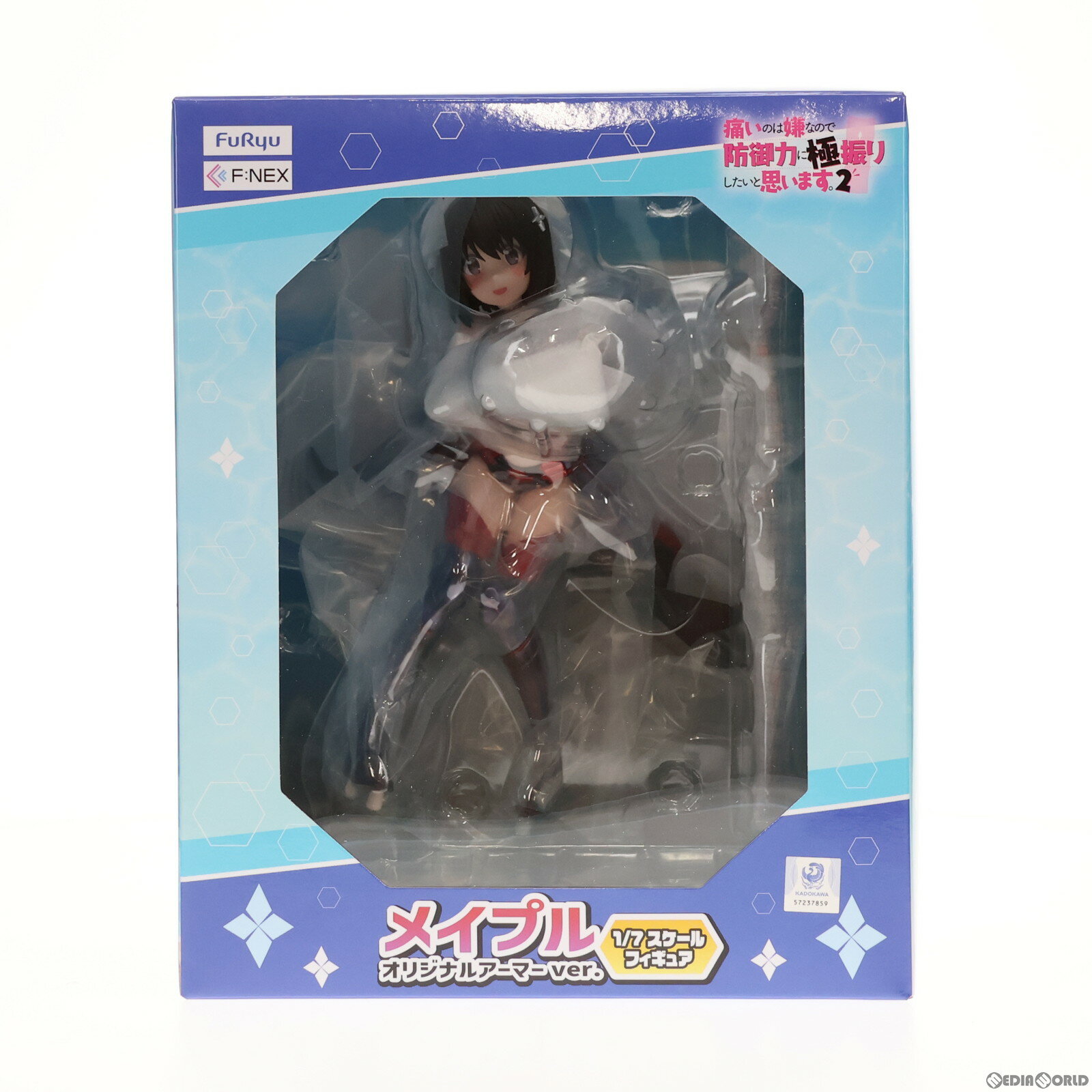 【中古】 FIG F:NEX限定 メイプル オリジナルアーマーver. 痛いのは嫌なので防御力に極振りしたいと思います。2 1/7 完成品 フィギュア(AMU-FNX935) フリュー(20231231)