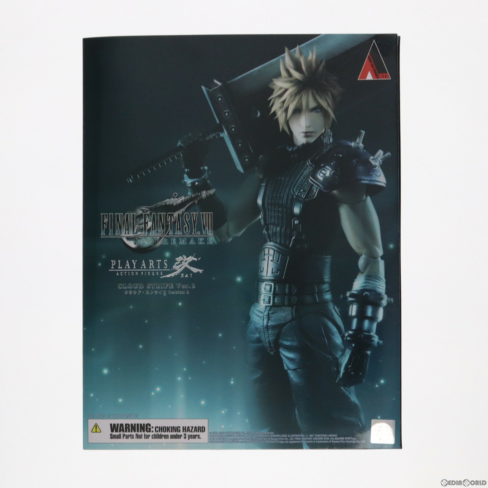 【中古】 FIG PLAY ARTS改(プレイアーツ改) クラウド ストライフ Version 2 FINAL FANTASY VII REMAKE(ファイナルファンタジー7 リメイク) 完成品 可動フィギュア スクウェア エニックス(20200926)