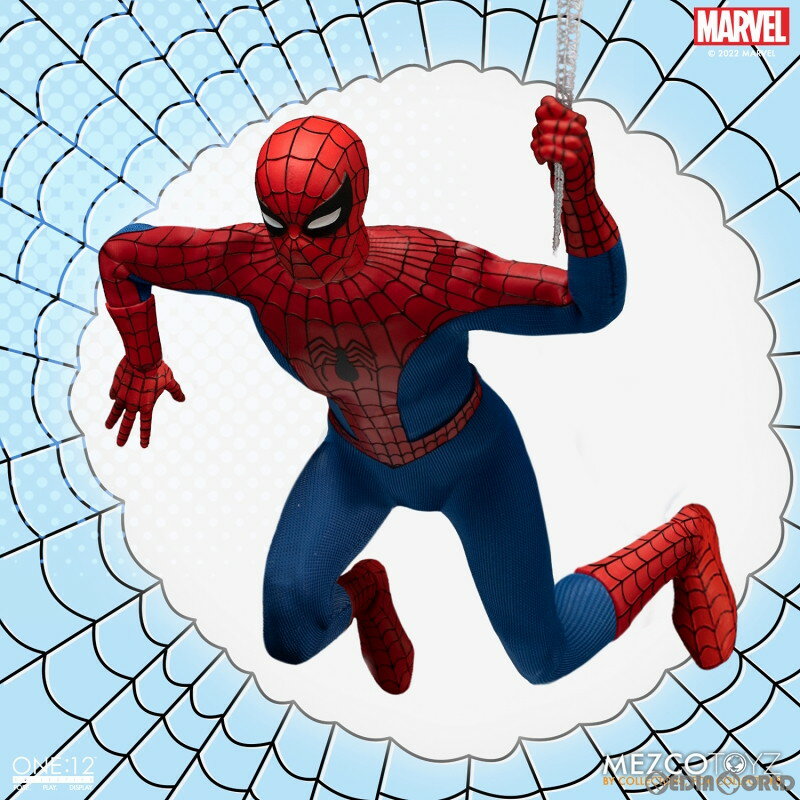 【中古】 FIG ワン12コレクティブ スパイダーマン The Amazing Spider-Man(ジ アメイジング スパイダーマン) 1/12 アクションフィギュア DX エディション メズコトイズ(20240314)