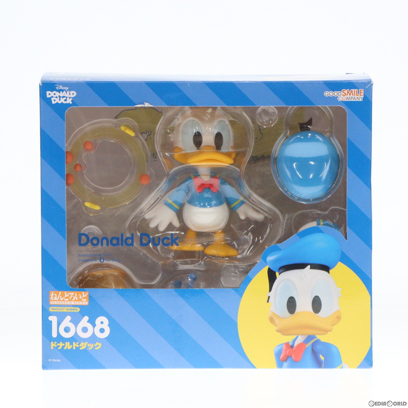 【中古】 FIG ねんどろいど 1668 ドナルドダック 完成品 可動フィギュア グッドスマイルカンパニー(20220309)