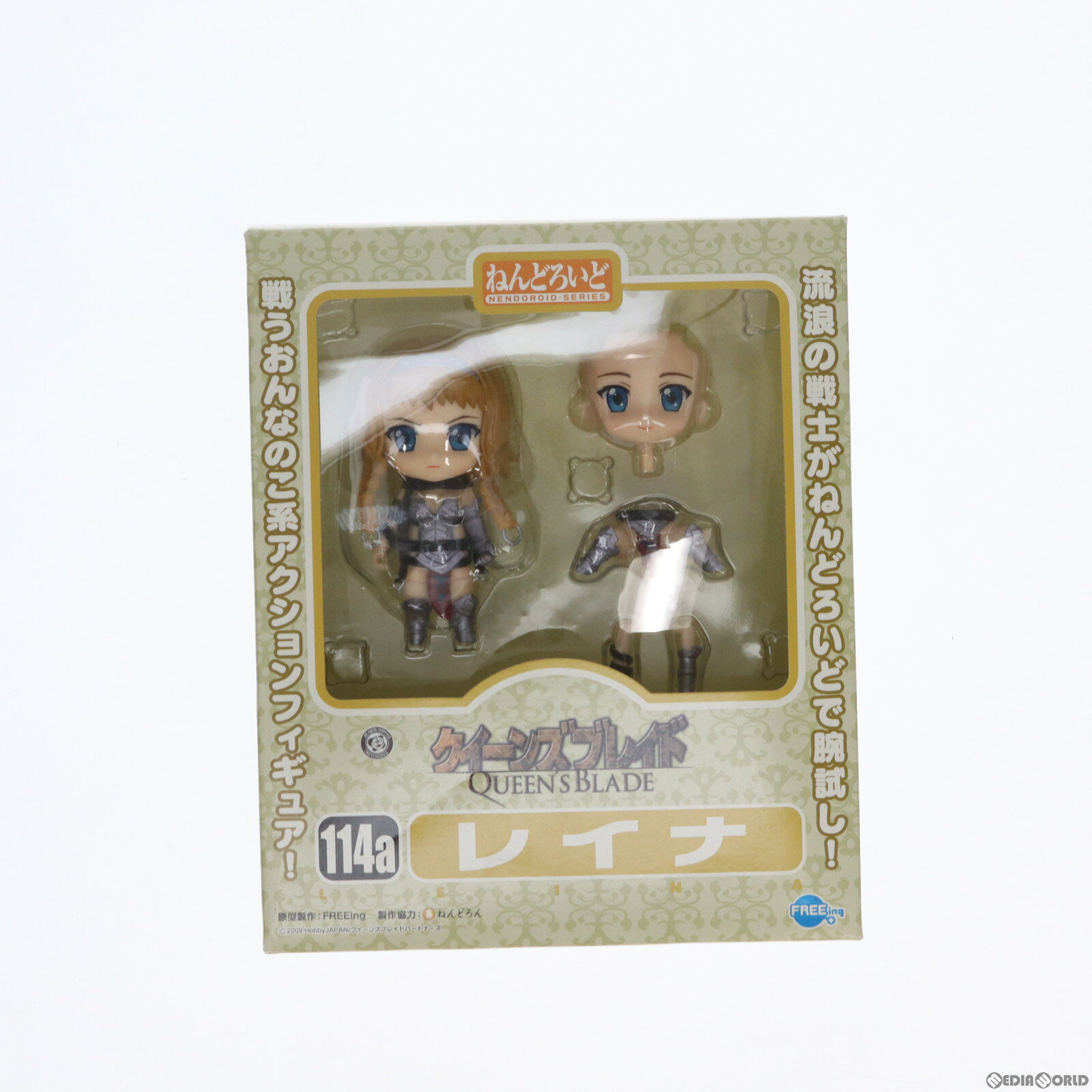 【中古】[FIG]ねんどろいど 114a レイナ クイーンズブレイド 完成品 可動フィギュア FREEing(フリーイング)(20100826)